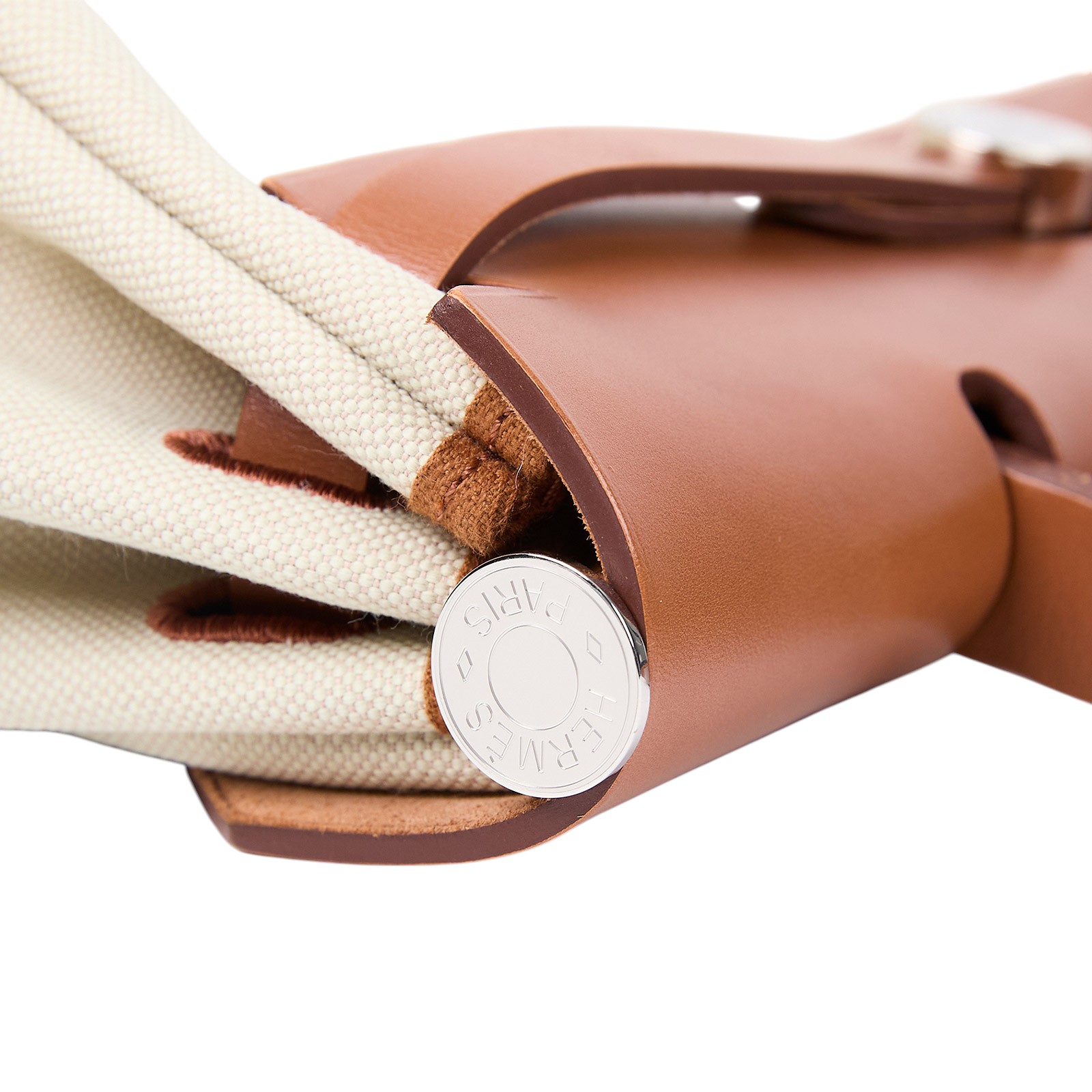 愛馬仕 Hermes Herbag Zip 31 HER31 Y刻 金棕拼米白帆布HERBAG31 原廠盒子/防塵袋/鎖組/購買證明