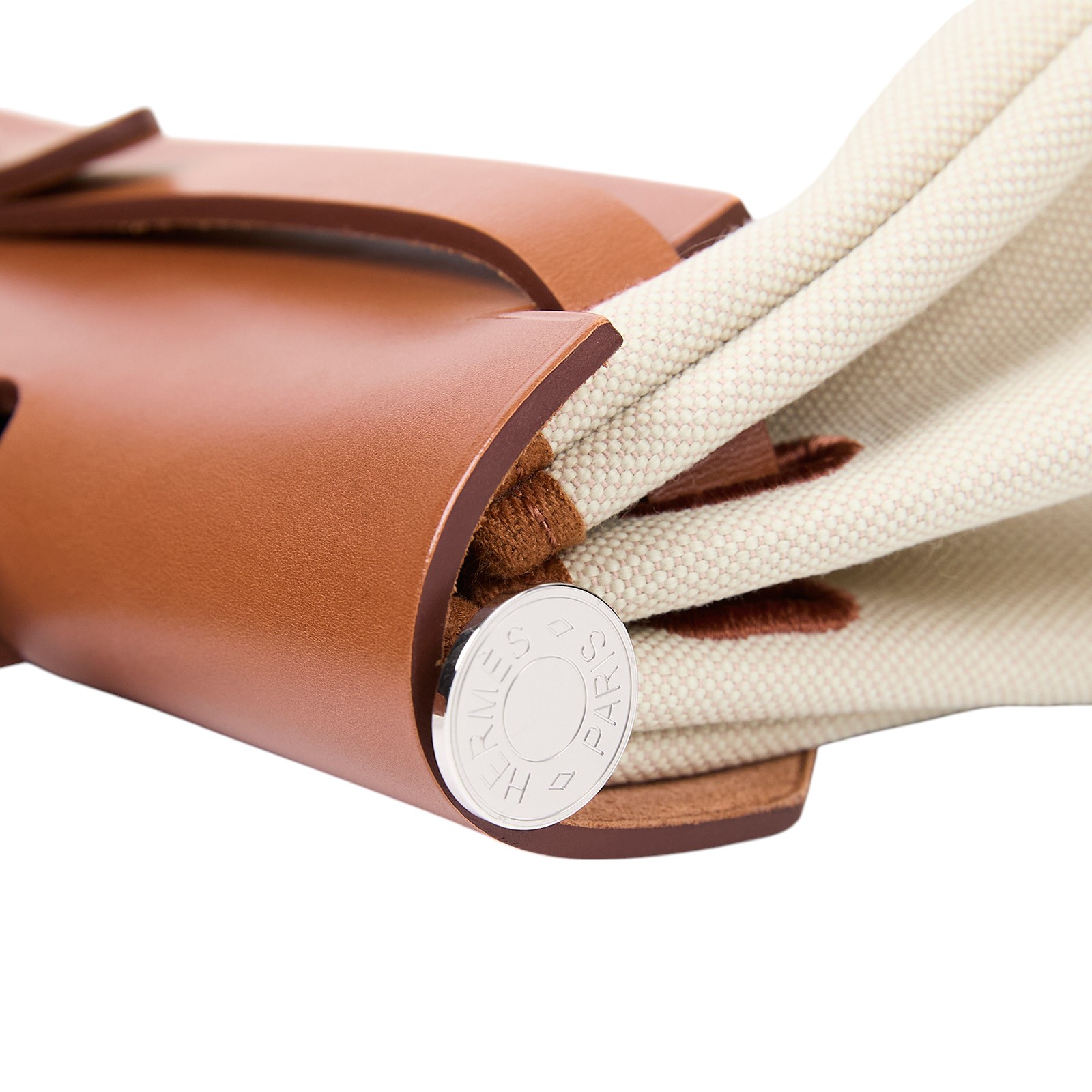 愛馬仕 Hermes Herbag Zip 31 HER31 Y刻 金棕拼米白帆布HERBAG31 原廠盒子/防塵袋/鎖組/購買證明