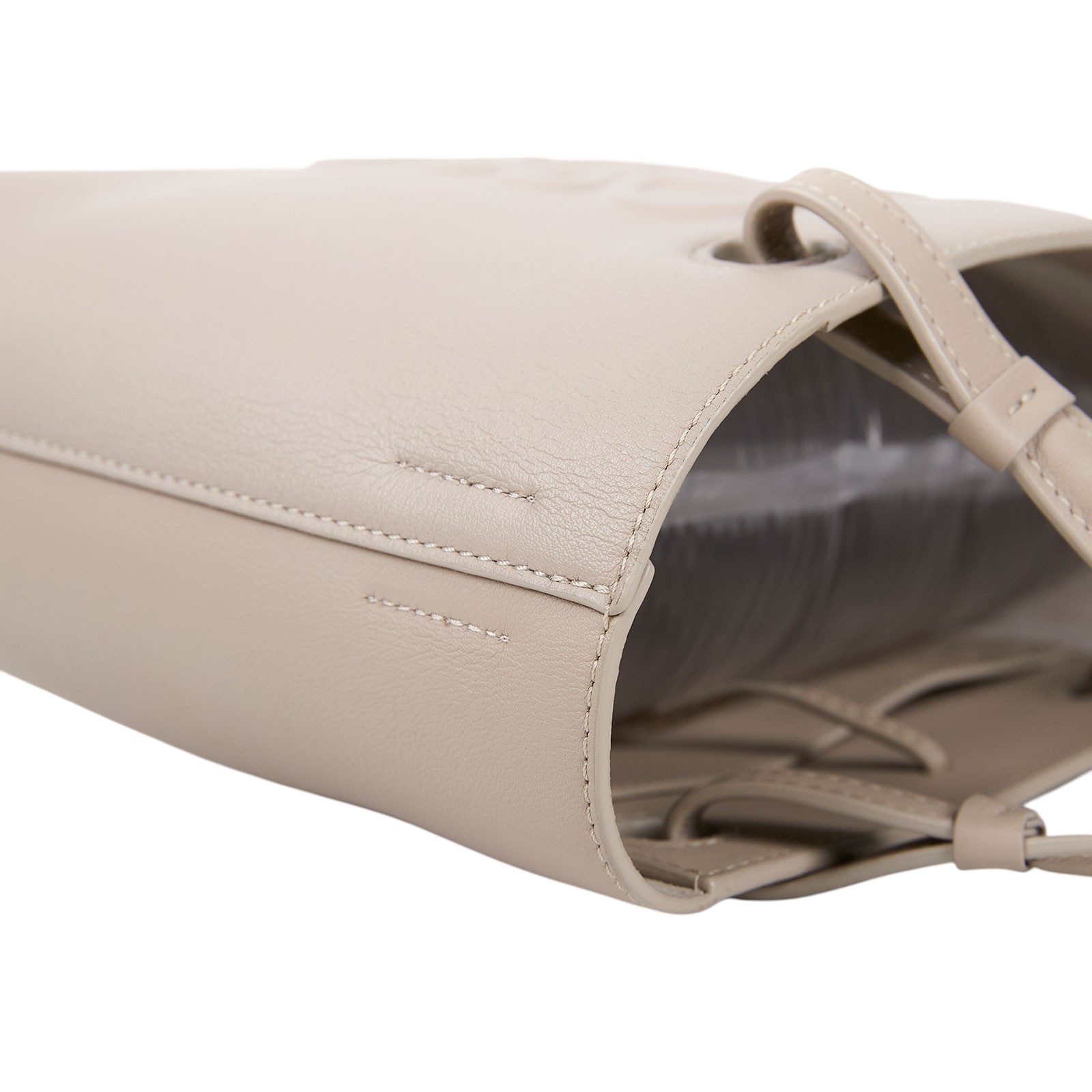 羅意威 LOEWE Inflated Anagram 托特包 A717S74X05 奶油色ANAGRAM MINI 防塵袋/購買證明