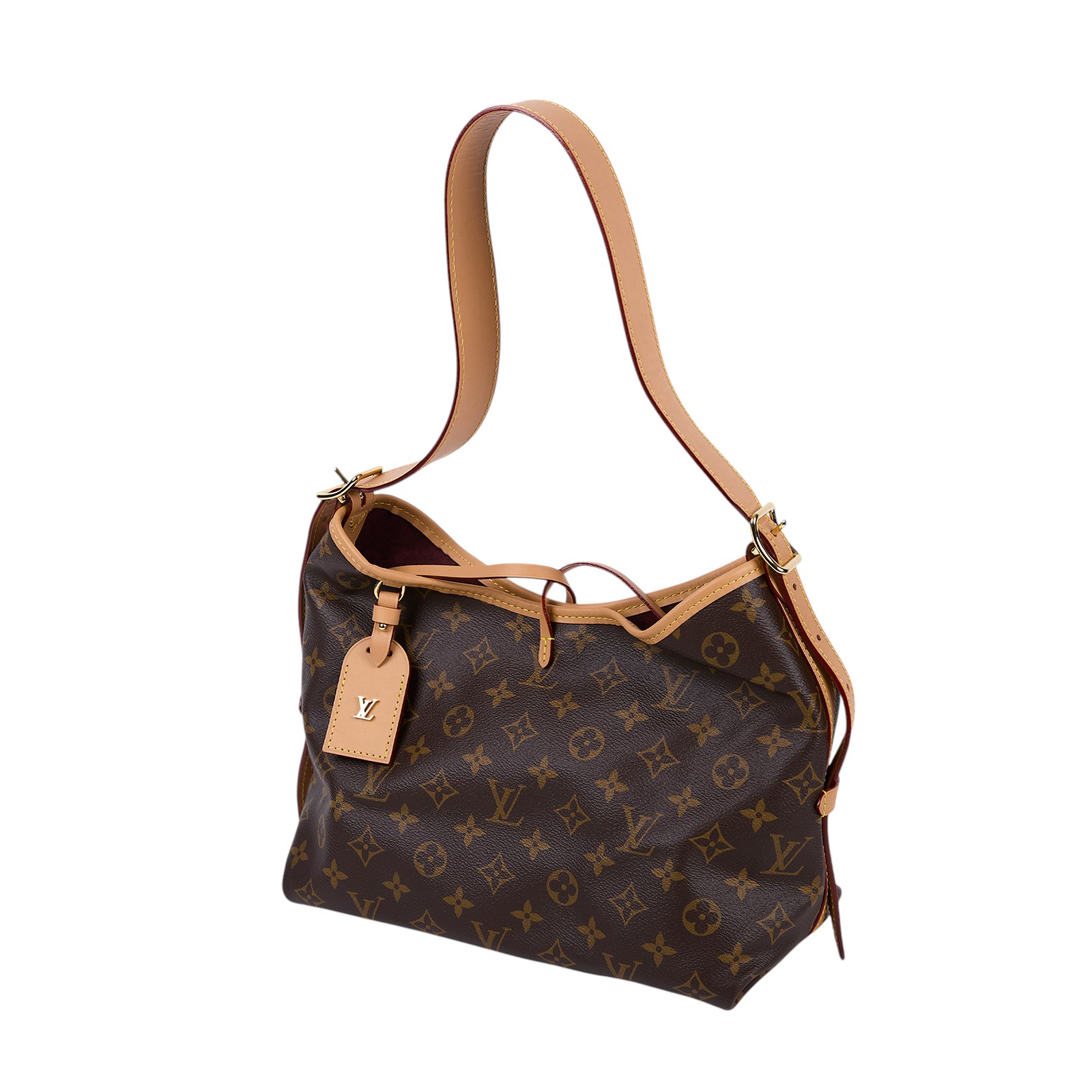 路易威登 LOUIS VUITTON CarryAll PM 原花 肩背包 M46203 晶片款 原花CARRYALL PM 防塵袋
