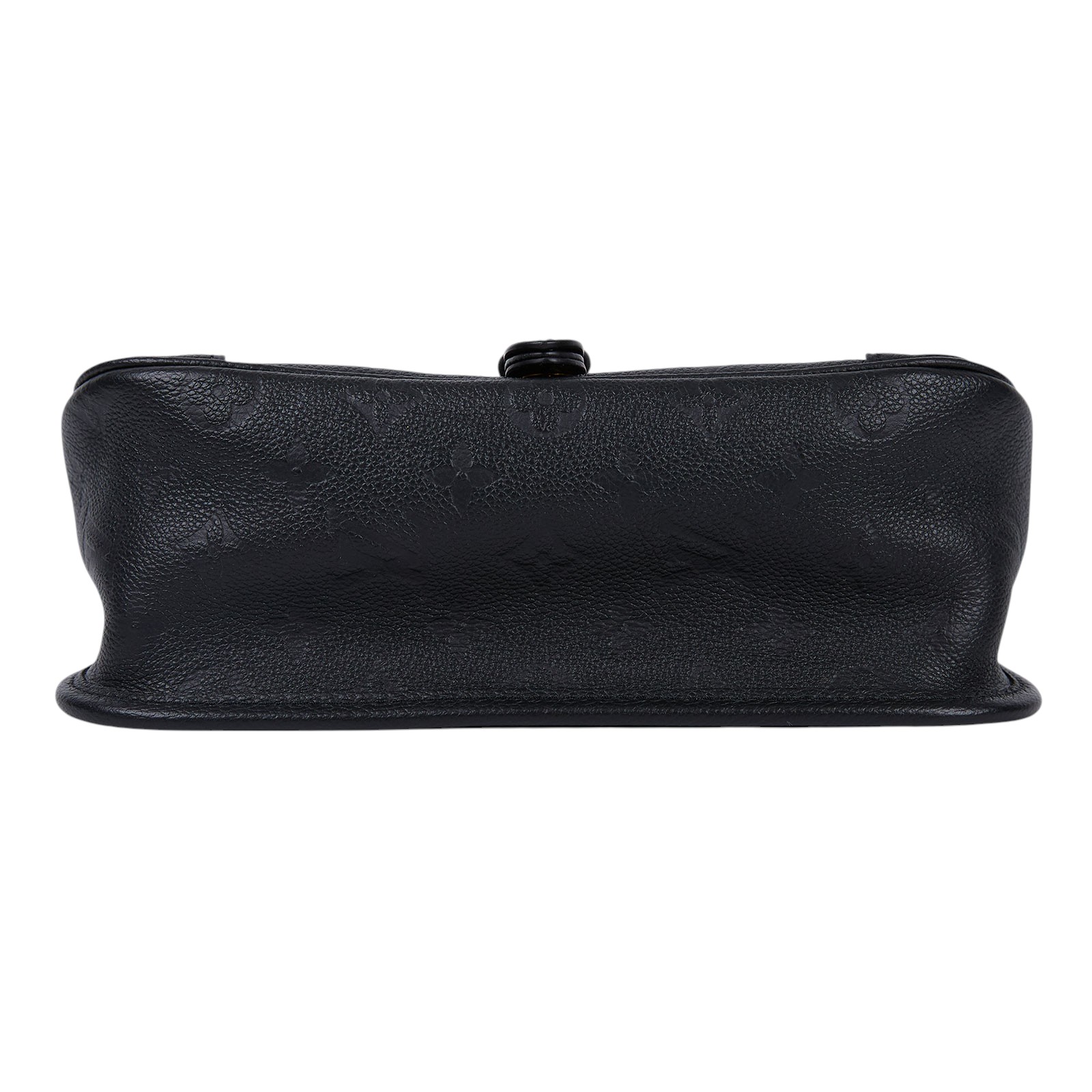 路易威登 LOUIS VUITTON Diane 腋下包法棍 單肩背包 黑色 M46386 晶片款 黑大原花壓紋DIANE 防塵袋/背帶