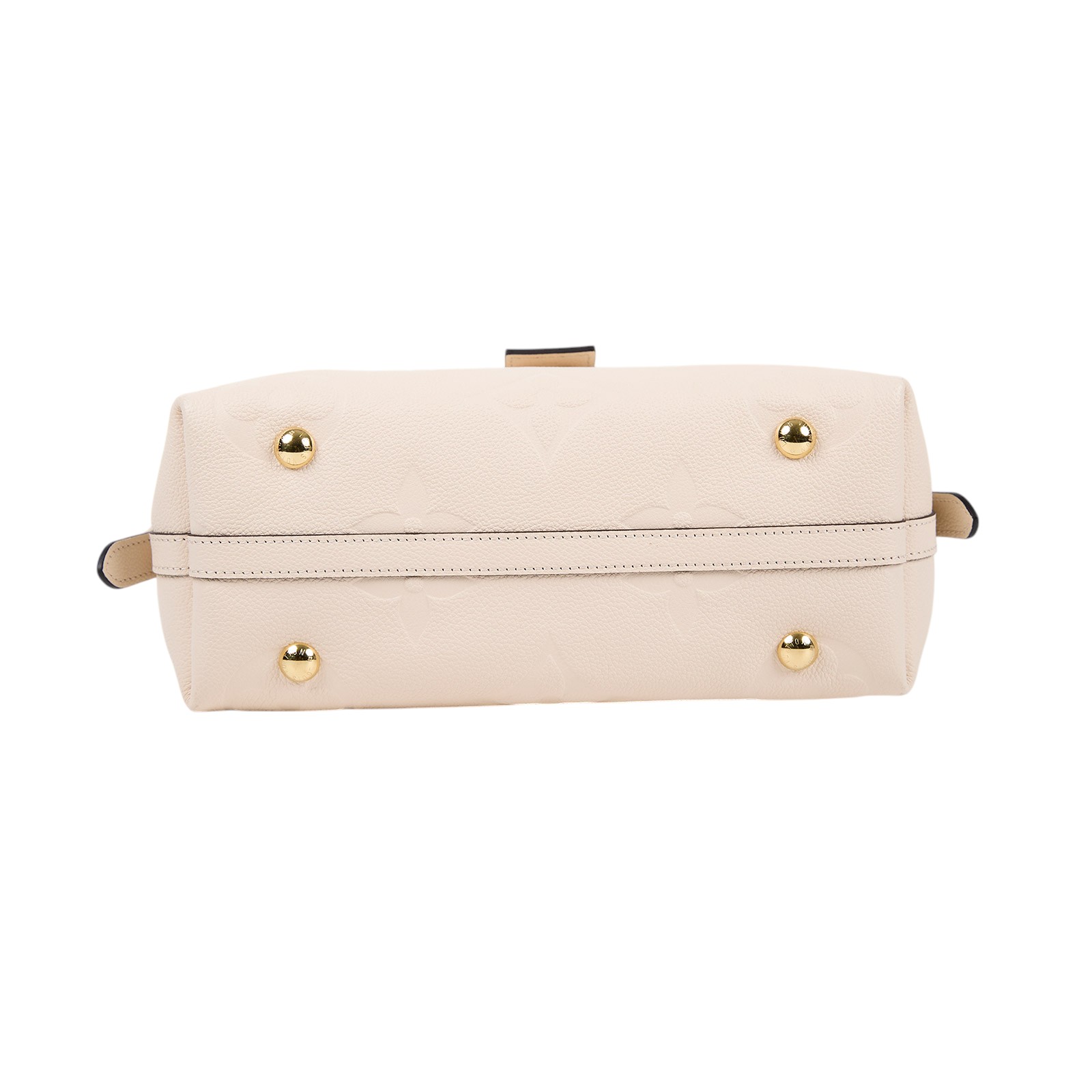 路易威登 LOUIS VUITTON CarryAll PM  奶油色 牛皮 肩背包 M46293 晶片款 白CARRYALL PM 防塵袋/購買證明影本