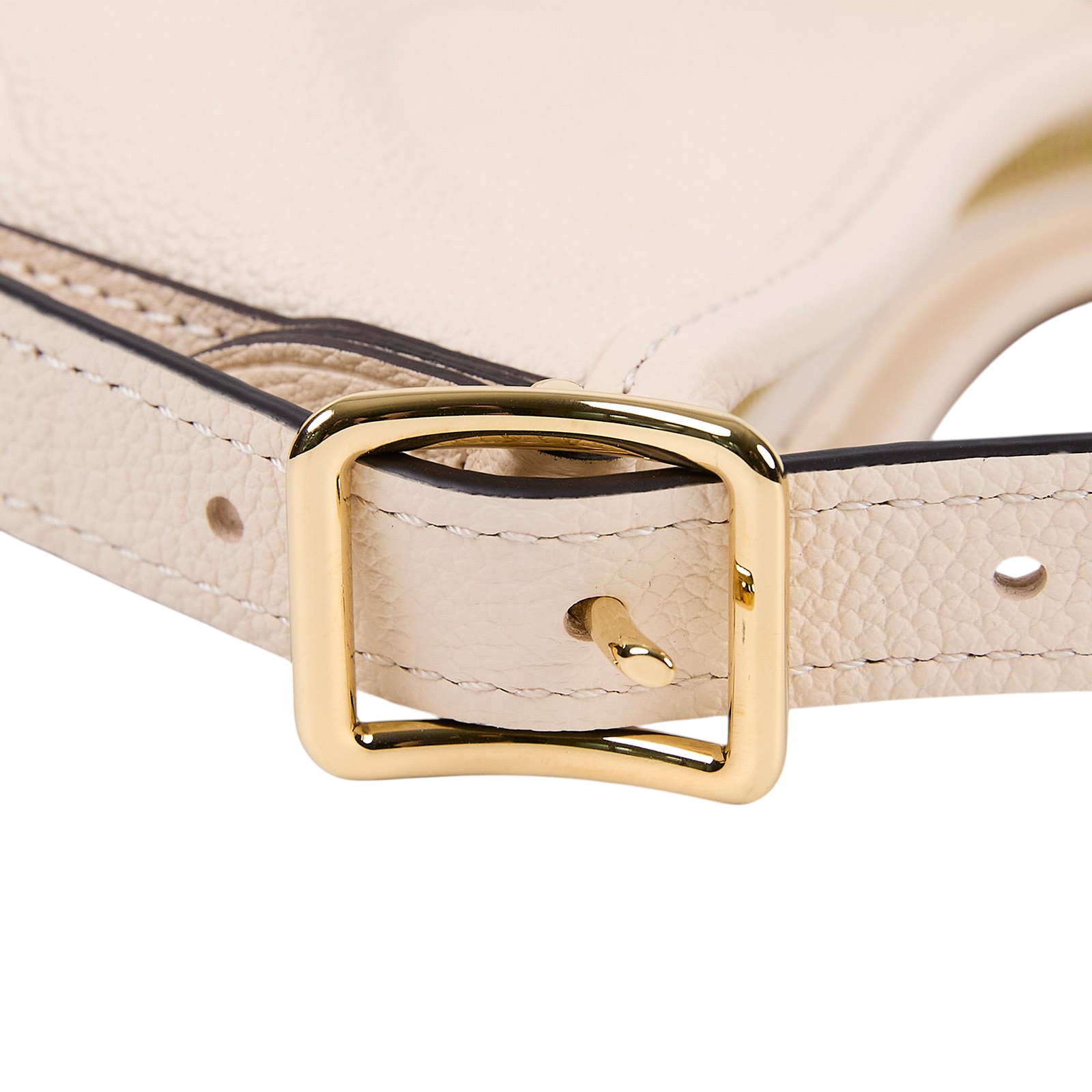 路易威登 LOUIS VUITTON CarryAll PM  奶油色 牛皮 肩背包 M46293 晶片款 白CARRYALL PM 防塵袋/購買證明影本