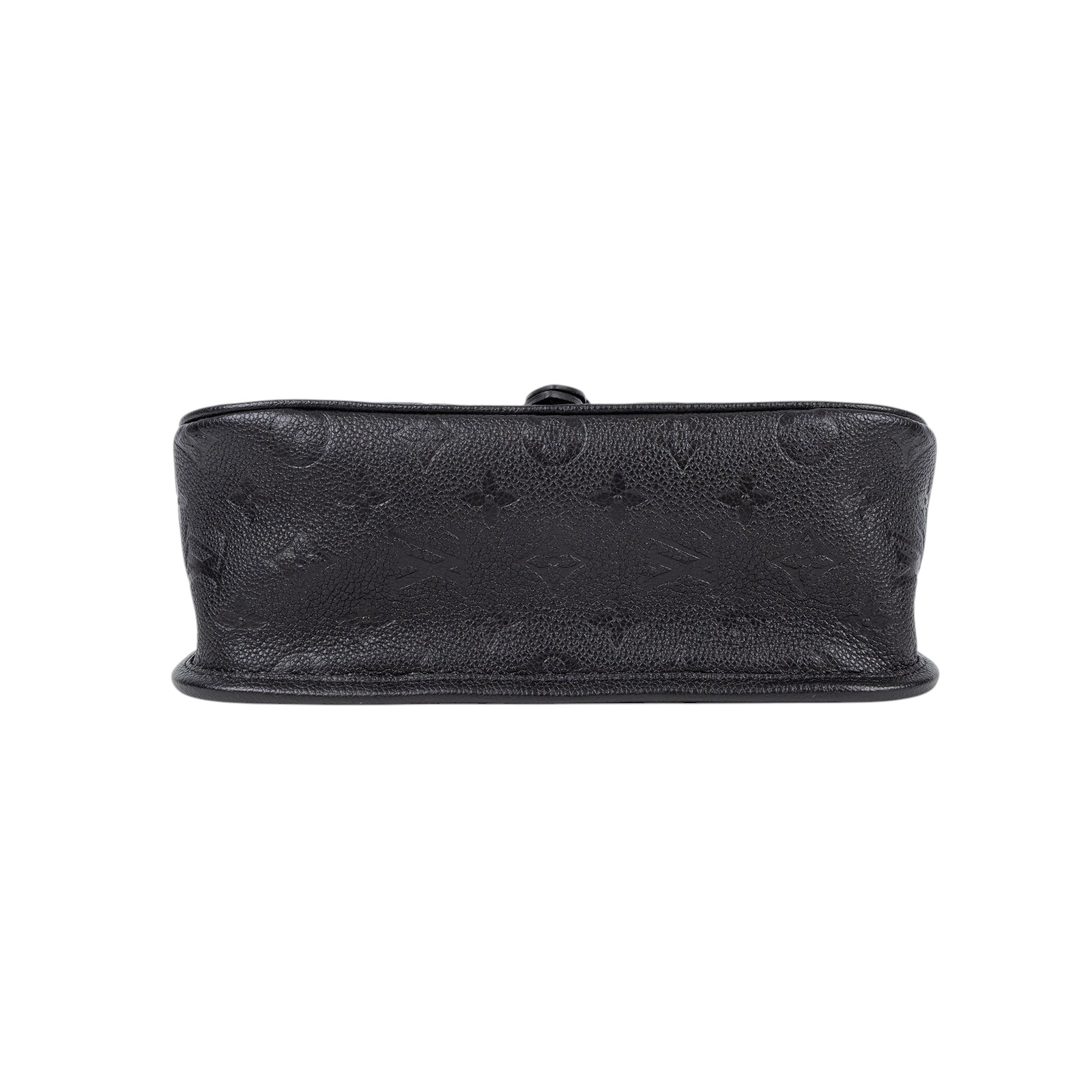 路易威登 LOUIS VUITTON Diane 腋下包法棍 單肩背包 黑色 M46386 晶片款 黑大原花壓紋DIANE 防塵袋/購買證明影本/背帶