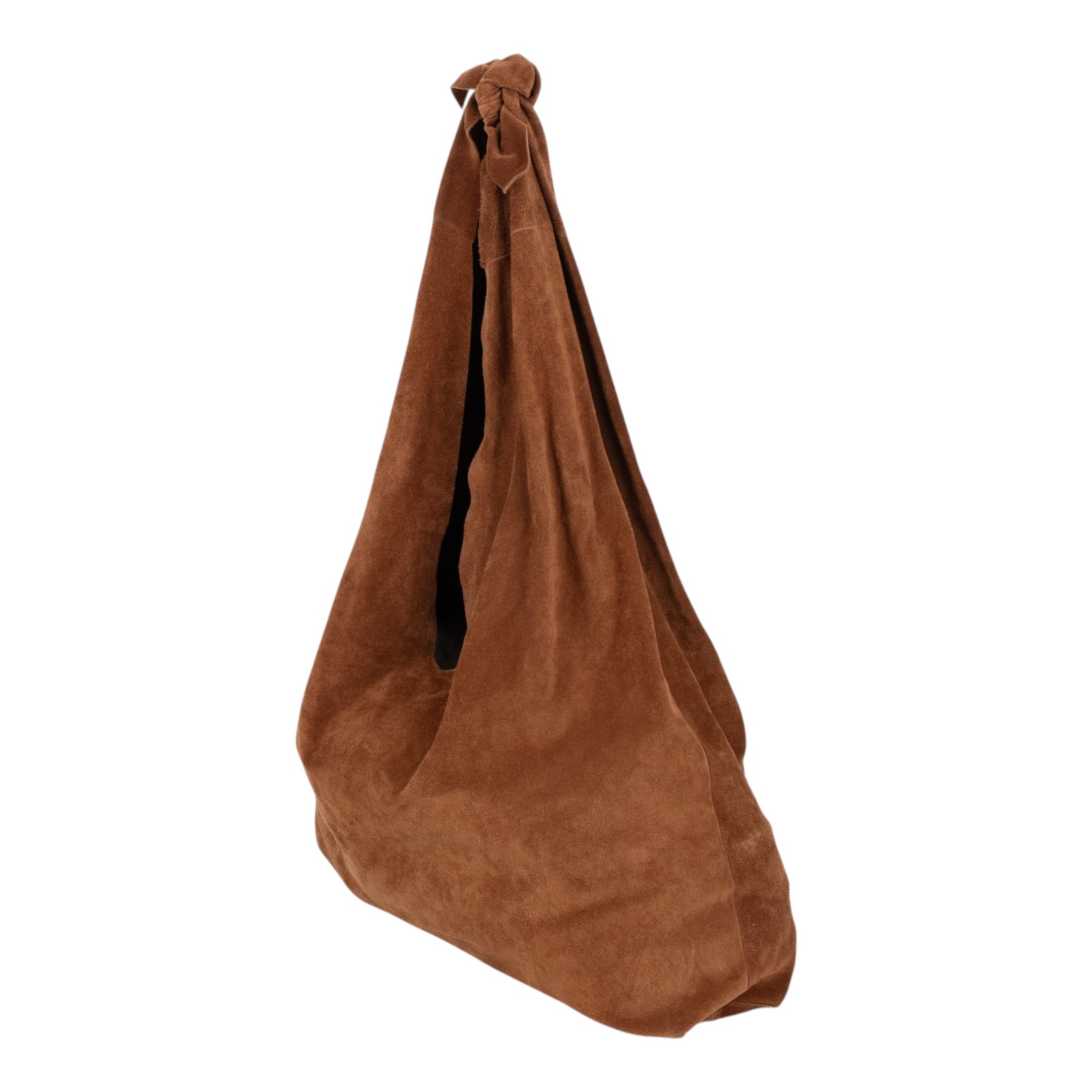 安靜奢華主義 THE ROW Bindle 麂皮 Hobo 包  咖麂皮TOTE 無附屬品