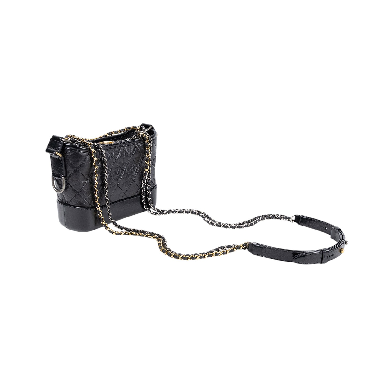 香奈兒 CHANEL 流浪包 小型 A91810 30開黑流浪包 小號 防塵袋/保證卡