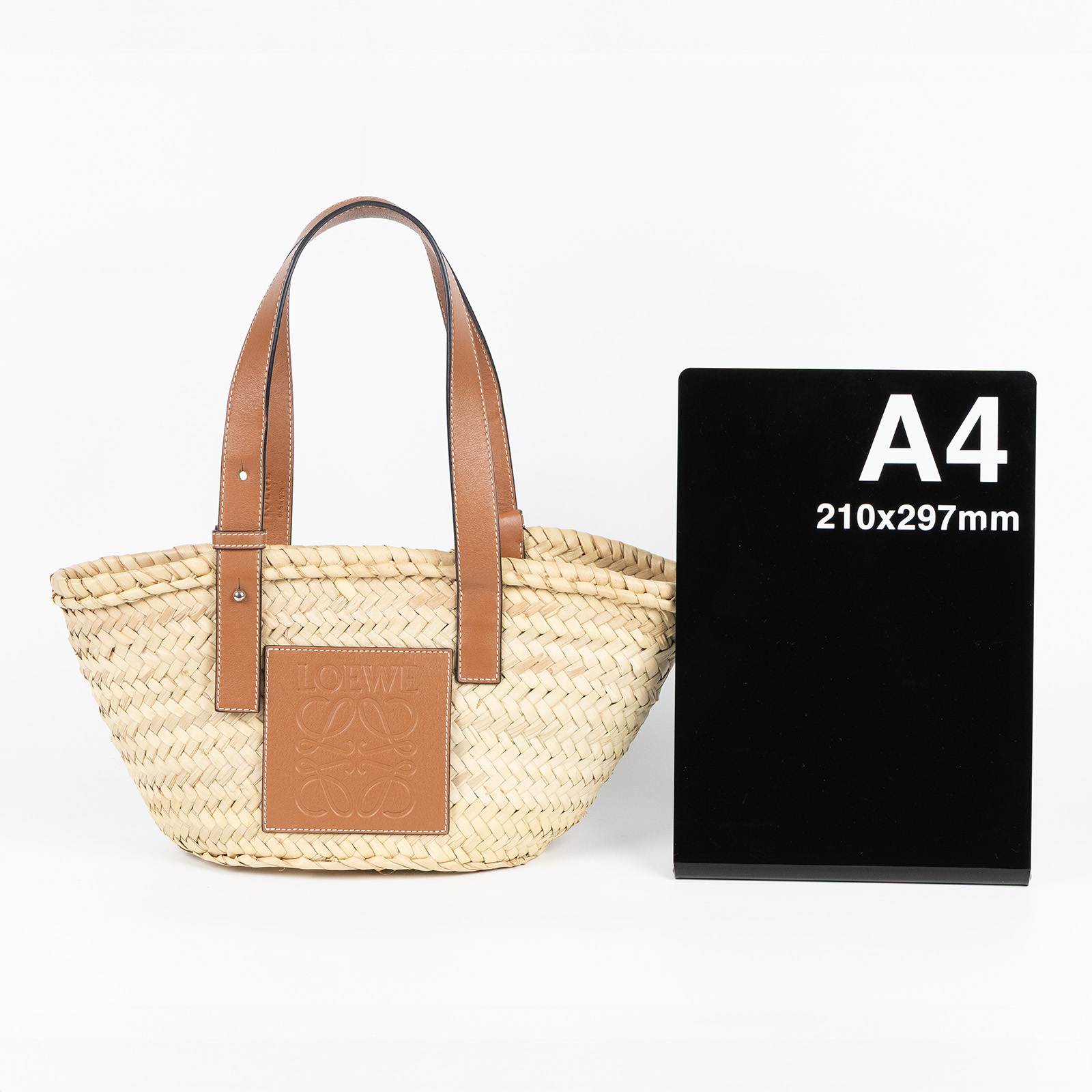 羅意威 LOEWE 棕櫚葉 手提 編織包 小型 A223S93X04 草編包 防塵袋