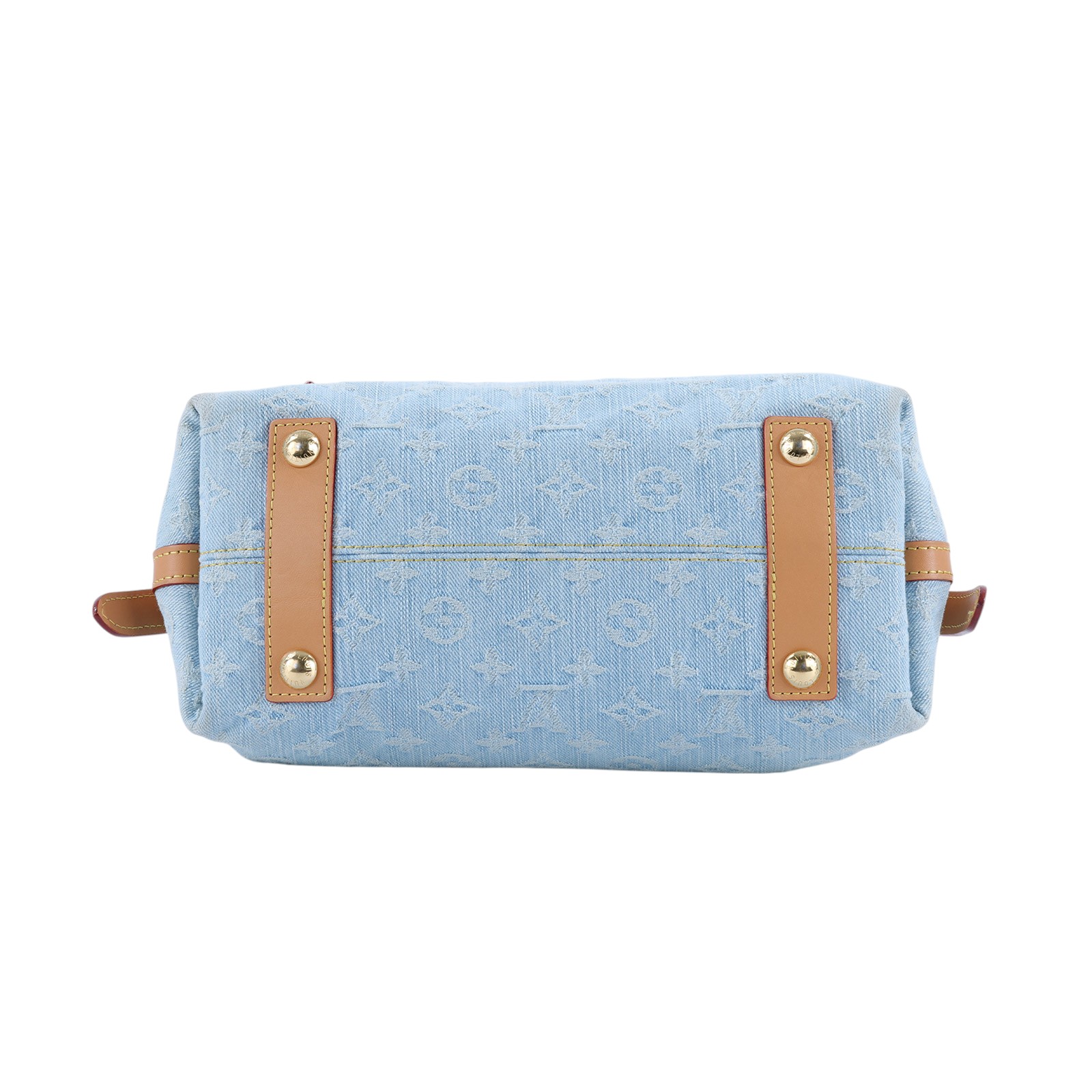 路易威登 LOUIS VUITTON CarryAll PM 肩背包 丹寧 M11462 晶片款 丹寧CARRYALL PM 原廠盒子/防塵袋/購買證明影本