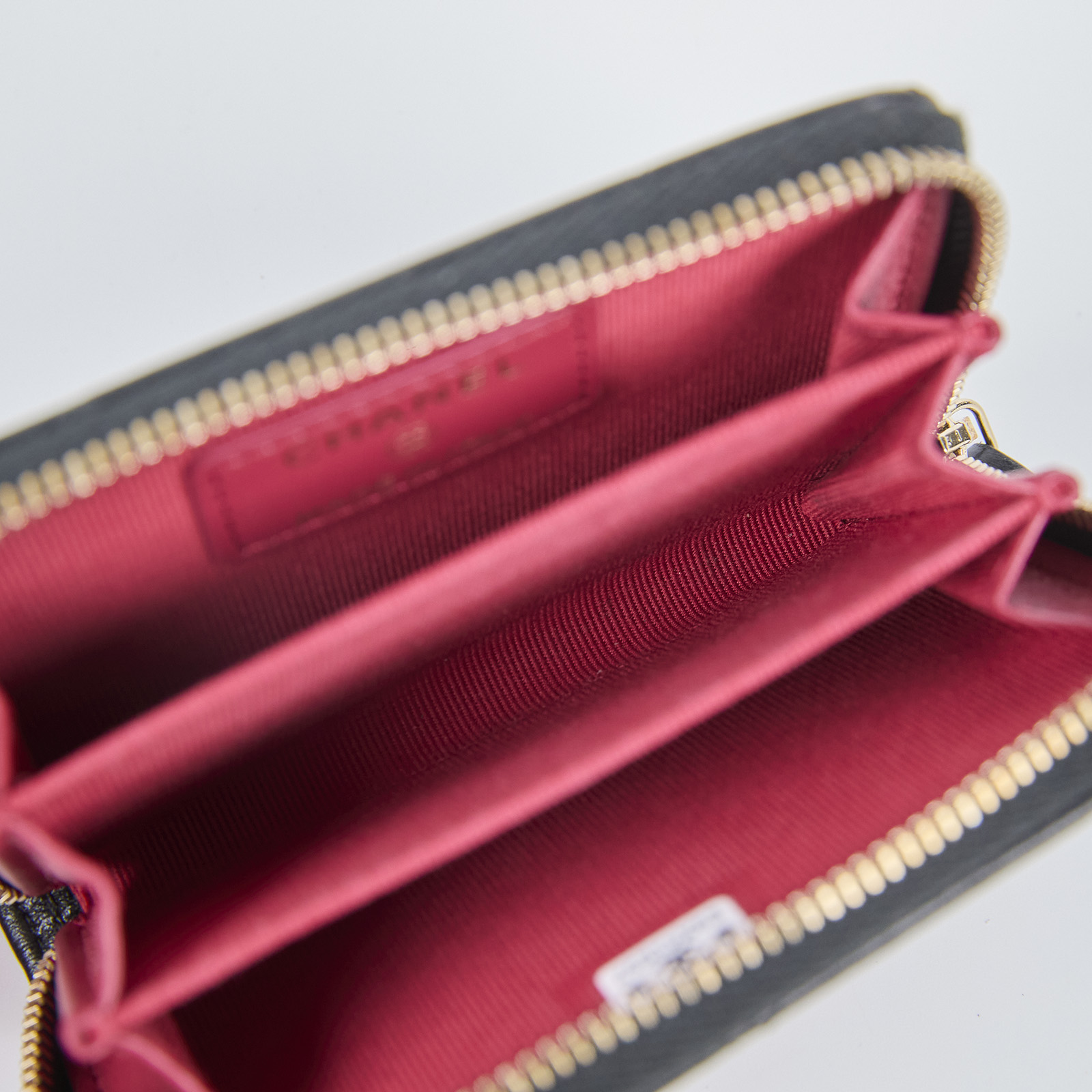 香奈兒 CHANEL 19 拉鍊 零錢包 AP0949 晶片款 黑19拉鍊零錢包 原廠盒子/防塵袋/購買證明影本