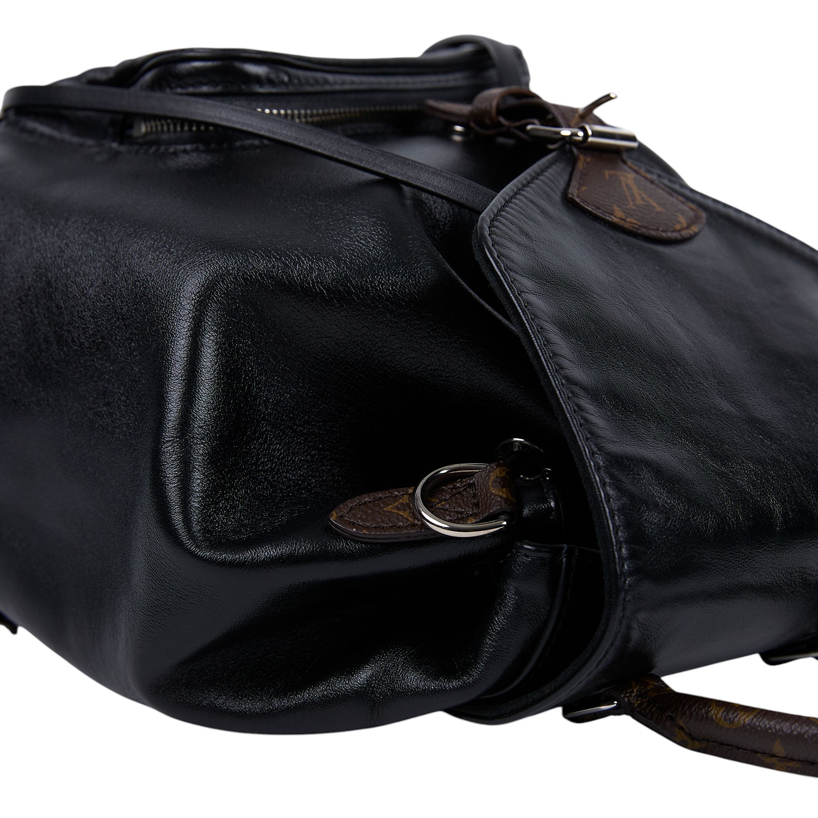 路易威登 LOUIS VUITTON Montsouris Vibe PM 後背包 M12587 晶片款 Montsouris Vibe PM 防塵袋