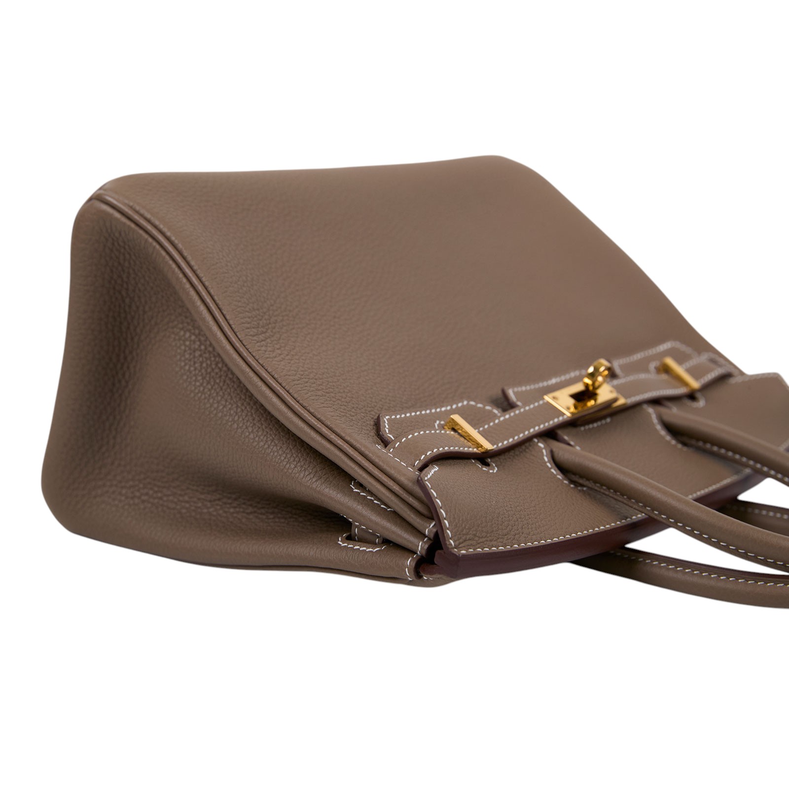 愛馬仕 Hermes Birkin Bag 柏金包 25 大象灰 H041344CC18 H041344/W刻  原廠盒子/防塵袋/鎖組/購買證明影本