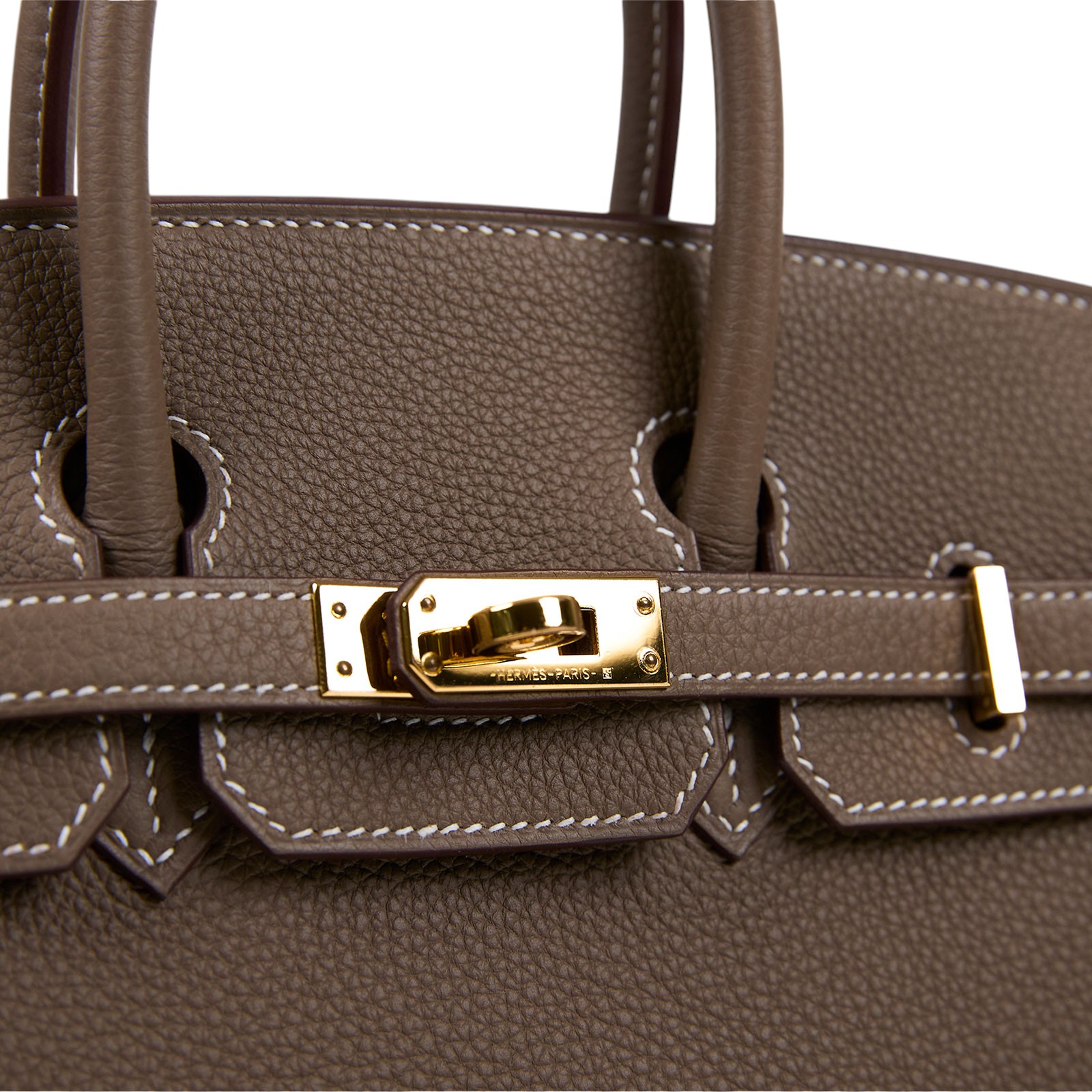 愛馬仕 Hermes Birkin Bag 柏金包 25 大象灰 H041344CC18 H041344/W刻  原廠盒子/防塵袋/鎖組/購買證明影本