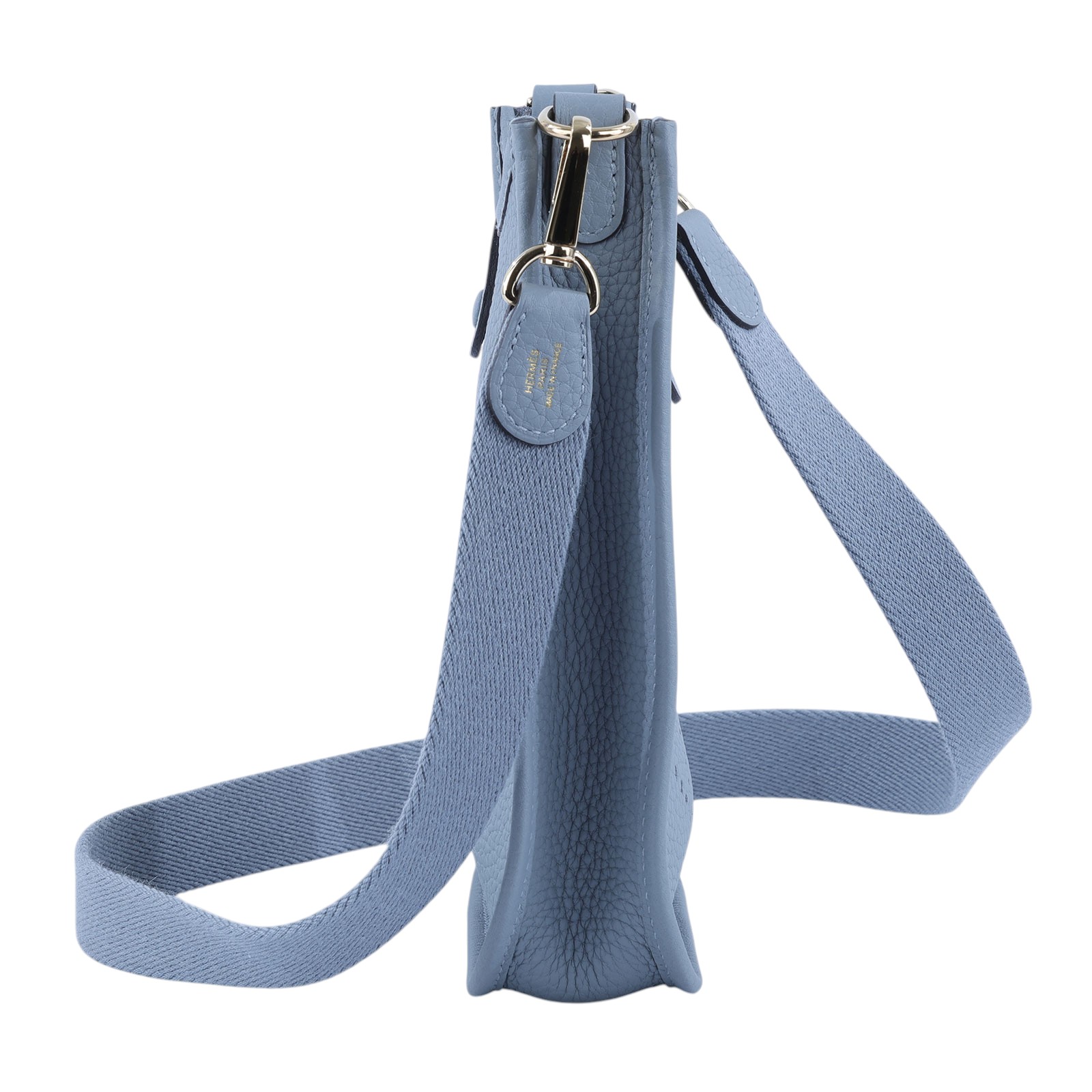 愛馬仕 Hermes Evelyne Bag Mini 伊芙琳包 Evelyne 16 木偶灰 金色五金 H085945CPBV K刻  原廠盒子/防塵袋/購買證明