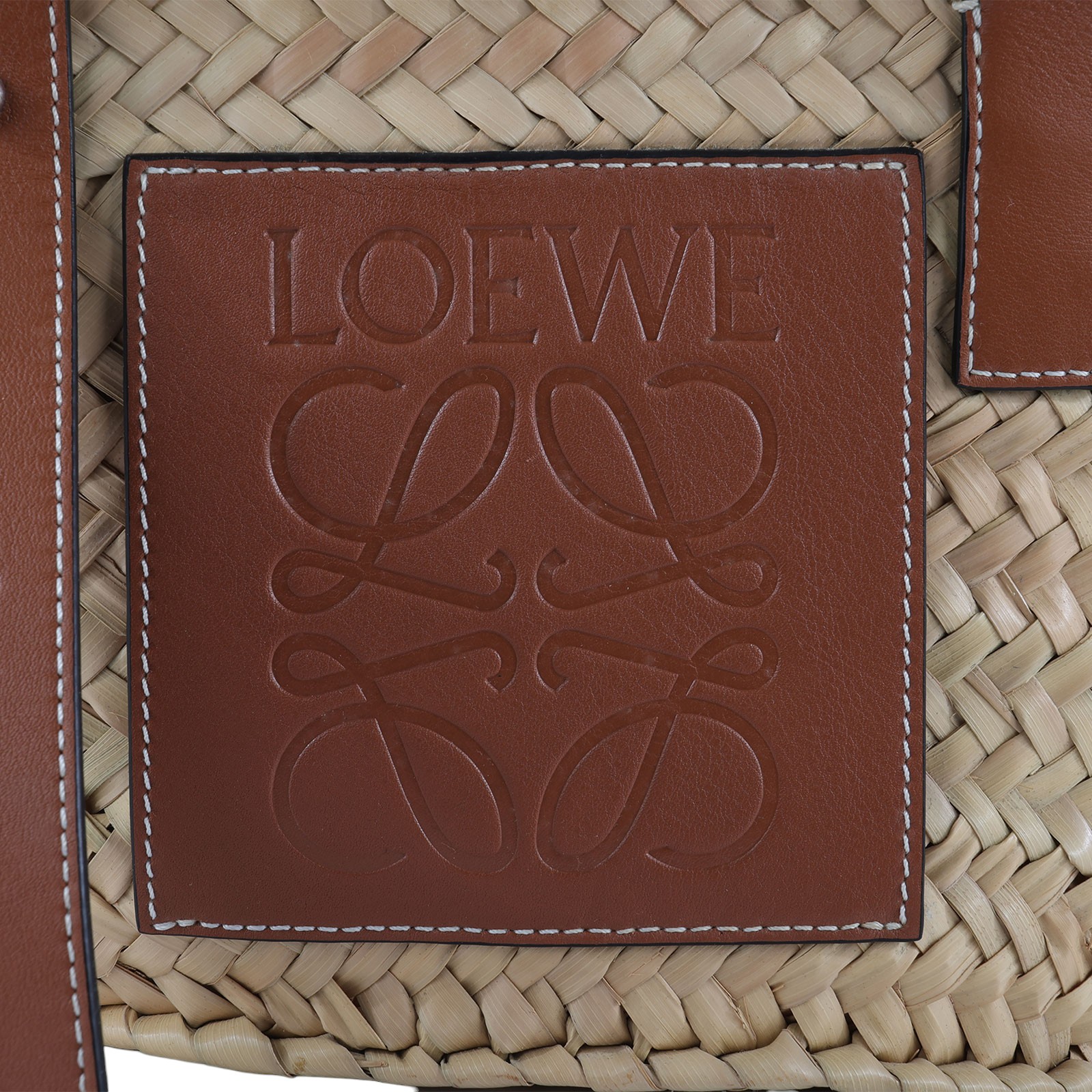 羅意威 LOEWE 棕櫚葉 手提 編織包 小型 A223S93X04 草編包 防塵袋