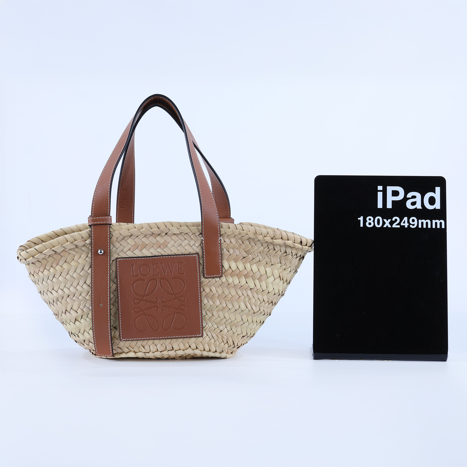 羅意威 LOEWE 棕櫚葉 手提 編織包 小型 A223S93X04 草編包 防塵袋