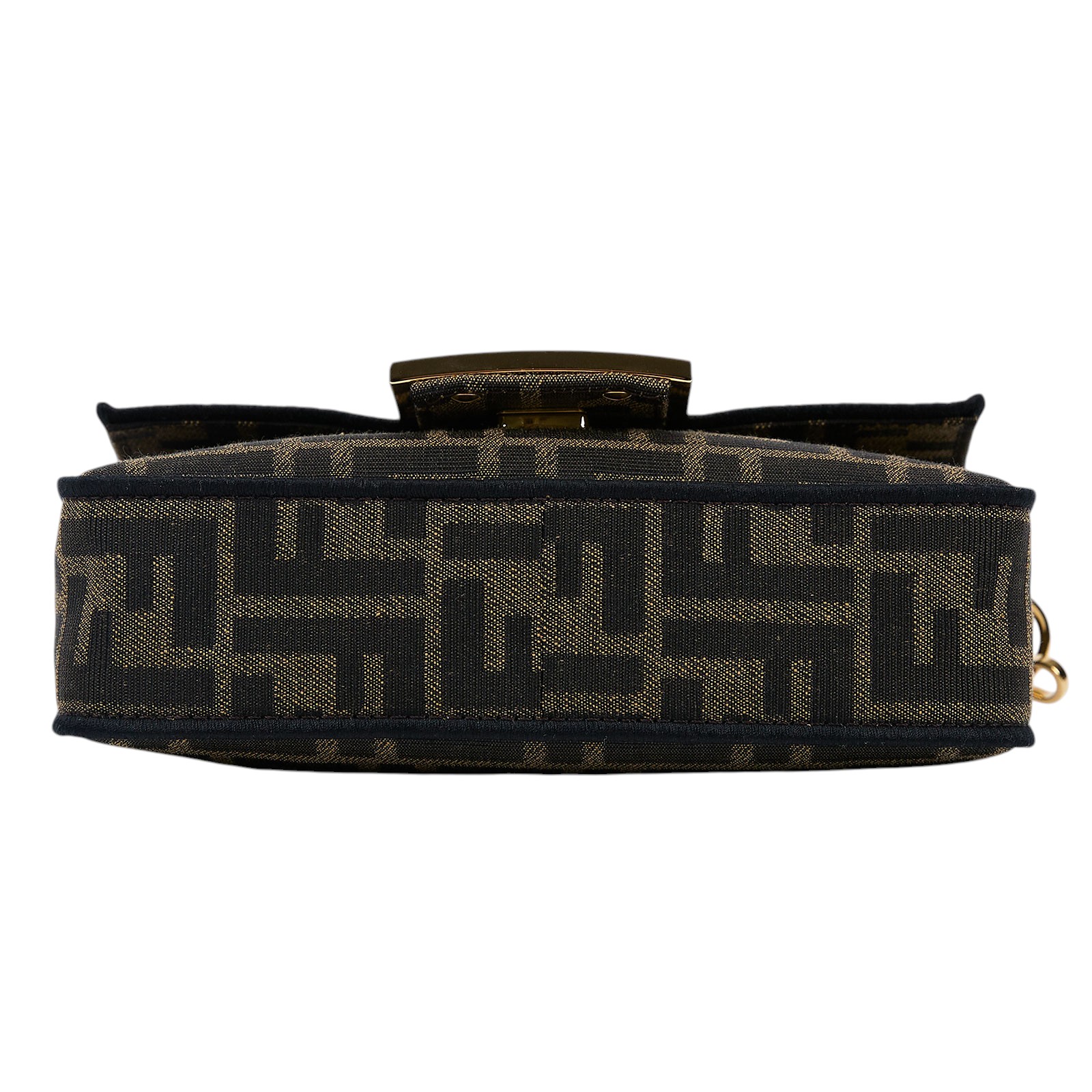 芬迪 FENDI Baguette  8BS017A6V5 棕FF迷你法棍包 原廠盒子/防塵袋/背帶