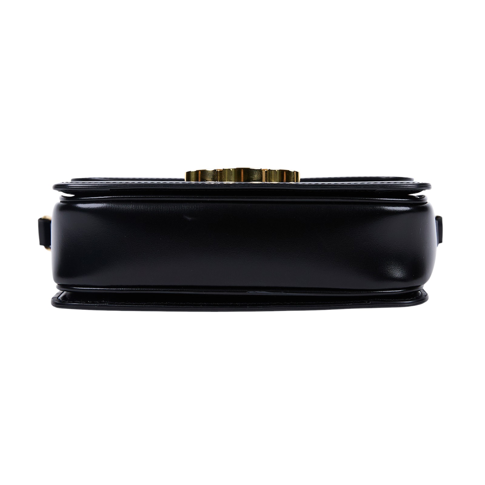 思琳 CELINE 亮面牛皮革 Teen Triomphe 凱旋門 肩背包 188423BF4 黑TEEN TRIOMPHE肩背包 防塵袋