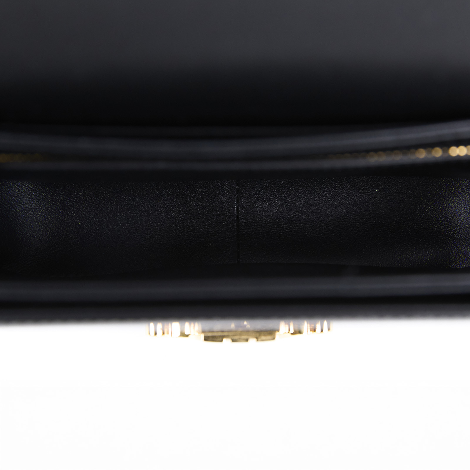 思琳 CELINE 亮面牛皮革 Teen Triomphe 凱旋門 肩背包 188423BF4 黑TEEN TRIOMPHE肩背包 防塵袋