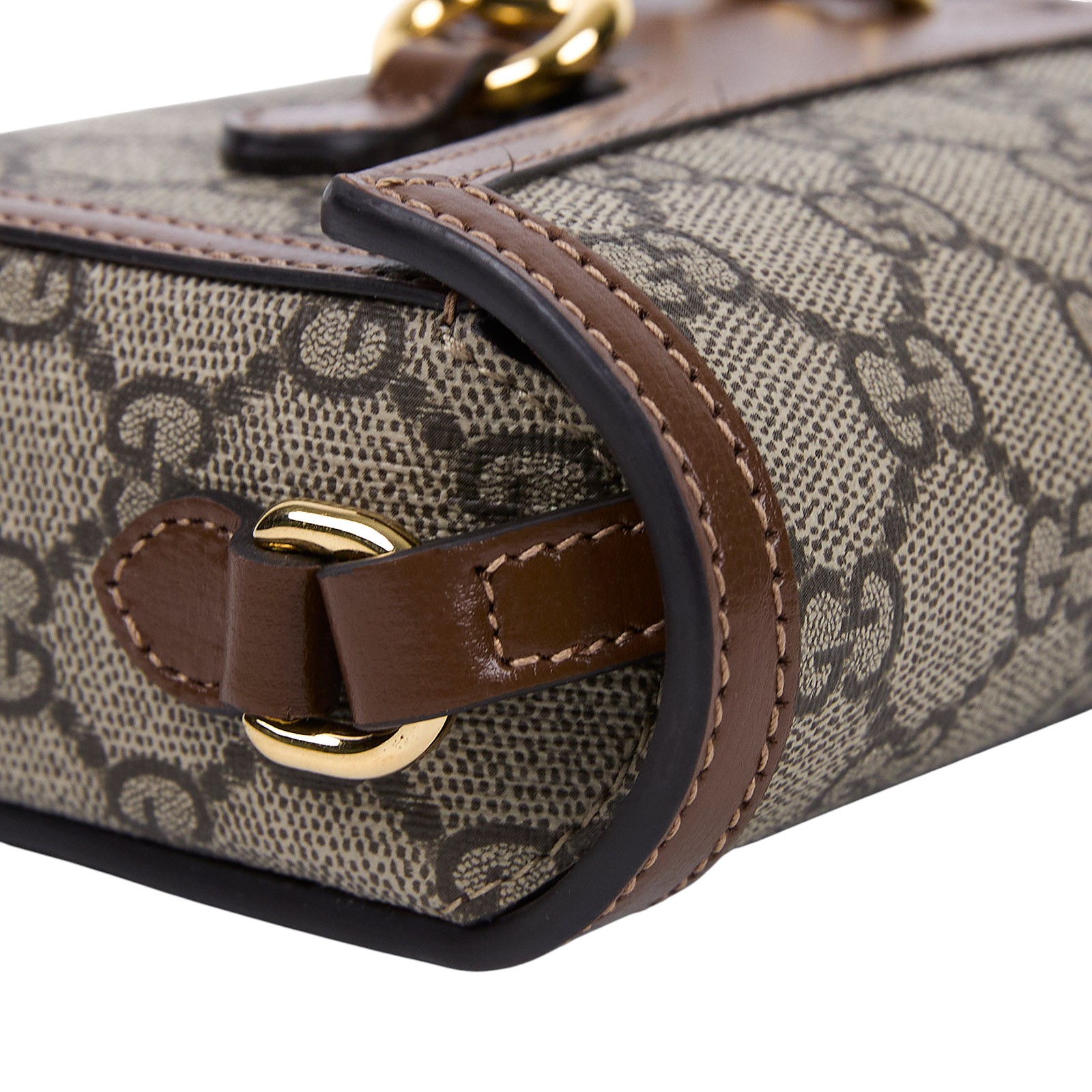 古馳 GUCCI Horsebit 1955 馬銜扣 迷你袋 斜背包 699296 92TCG 棕1955馬銜釦相機包 無附屬品