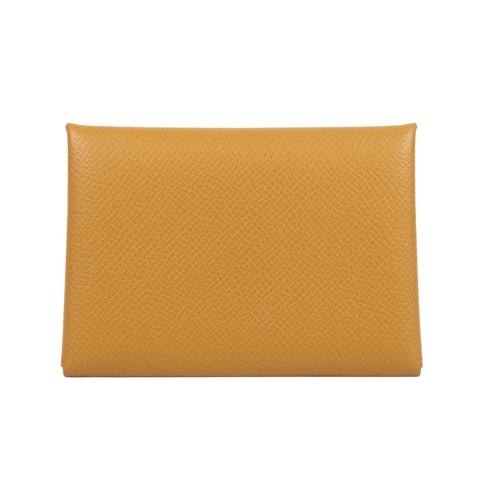 愛馬仕 Hermes Calvi Duo 卡包 CALD B刻 棕CALVI DUO 原廠盒子