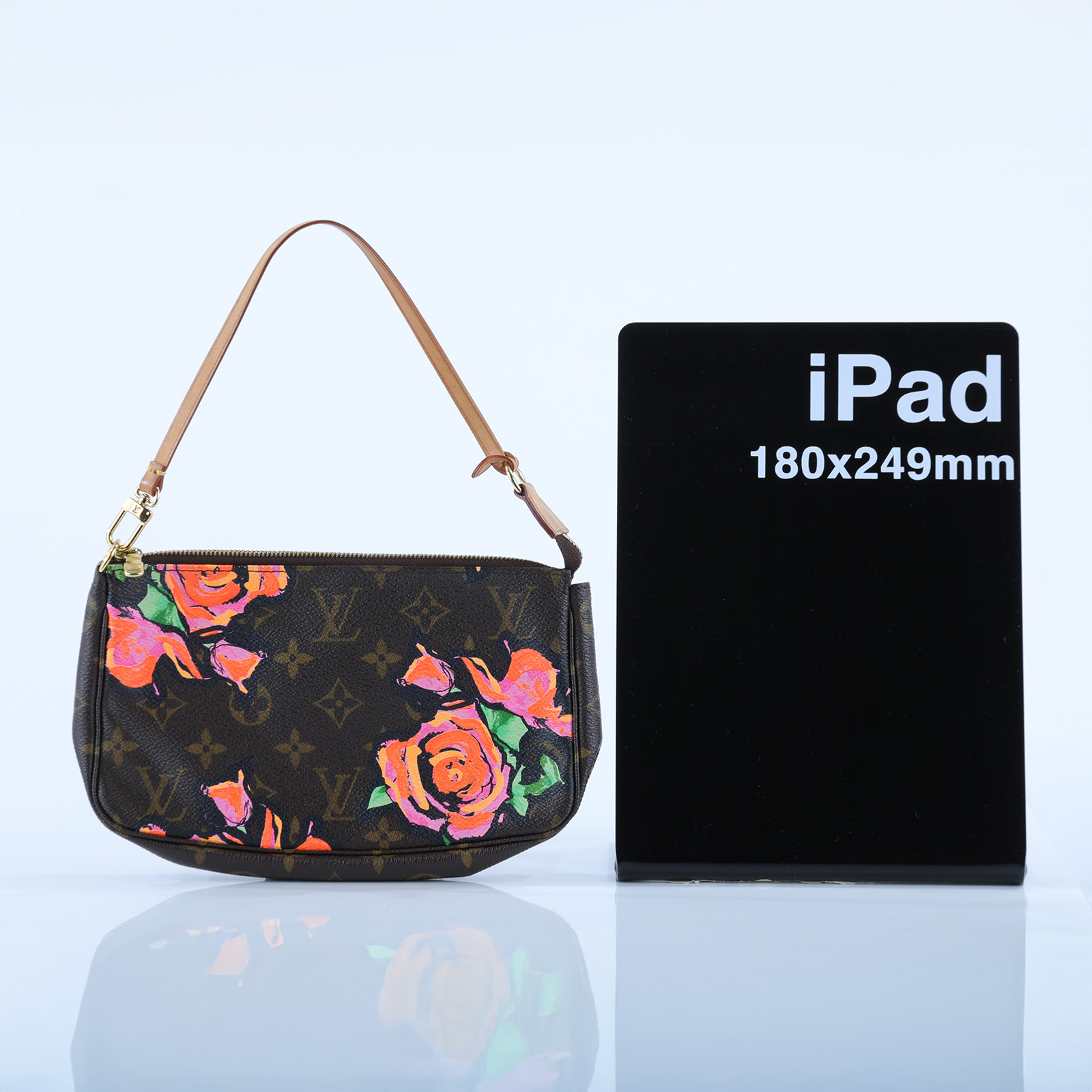 路易威登 LOUIS VUITTON Pochette Accessoires 手提包 M48615 原花玫瑰麻將包 無附屬品