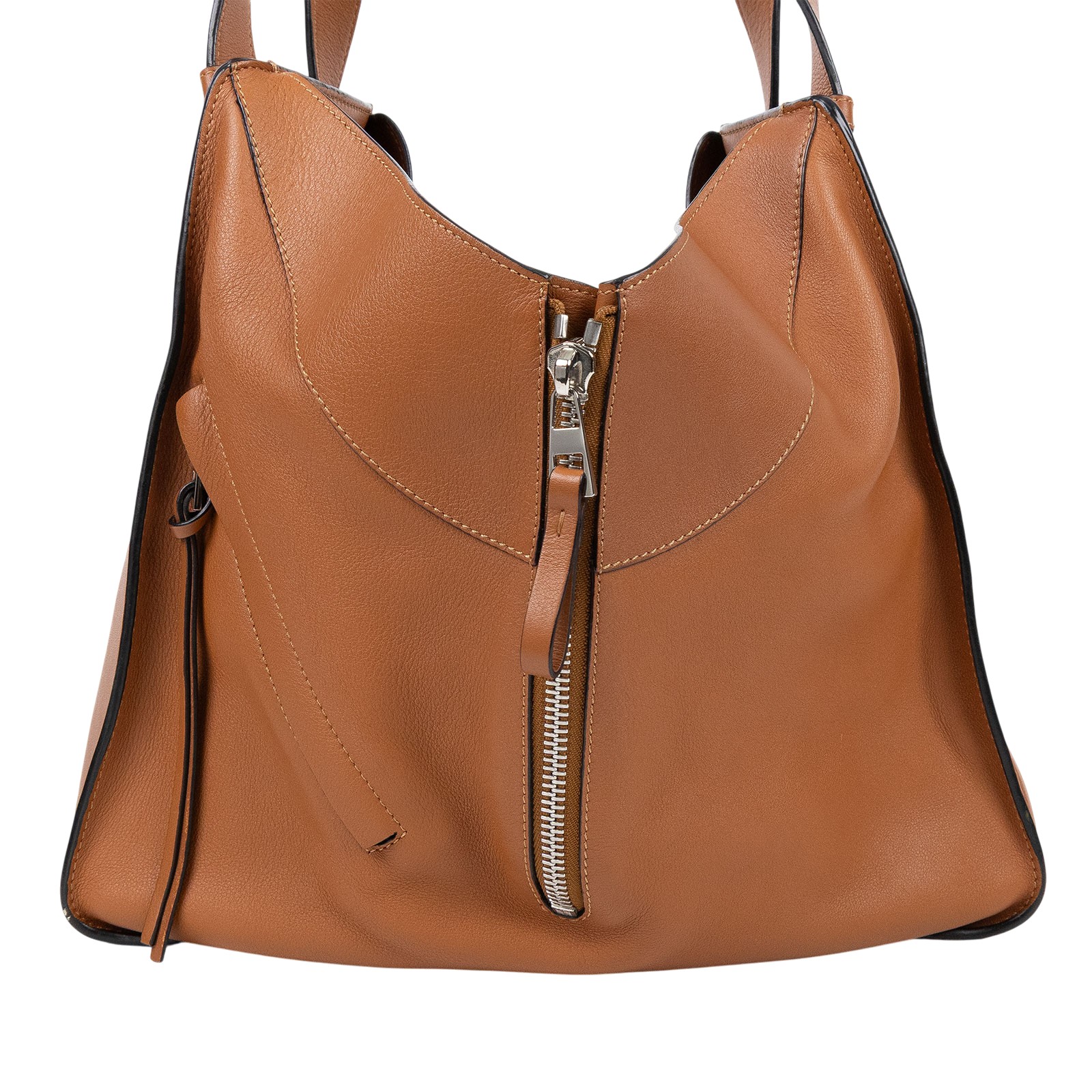 羅意威 LOEWE Small Hammock bag 手提 斜背包 A538S35X51 焦糖HAMMOCK 無附屬品