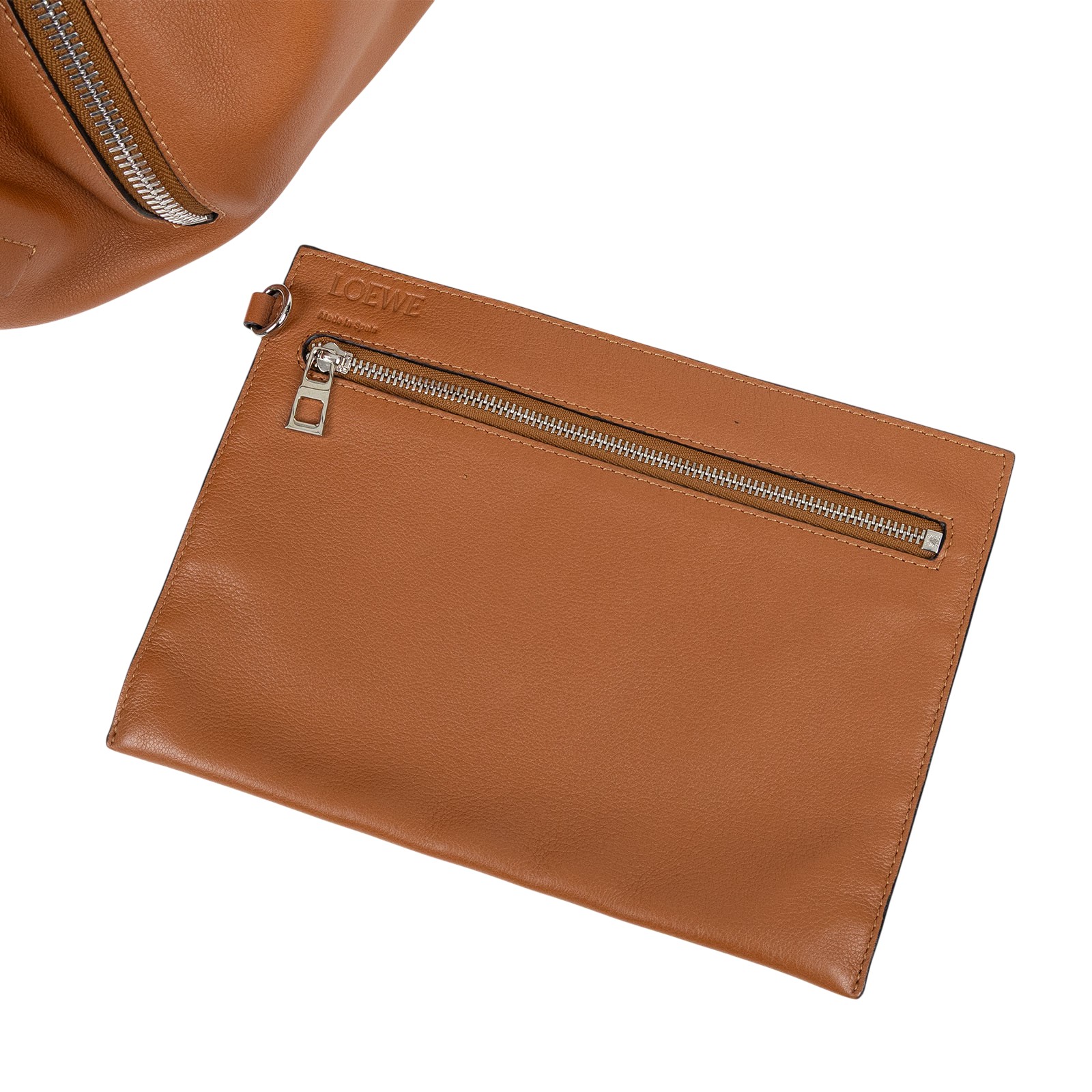 羅意威 LOEWE Small Hammock bag 手提 斜背包 A538S35X51 焦糖HAMMOCK 無附屬品