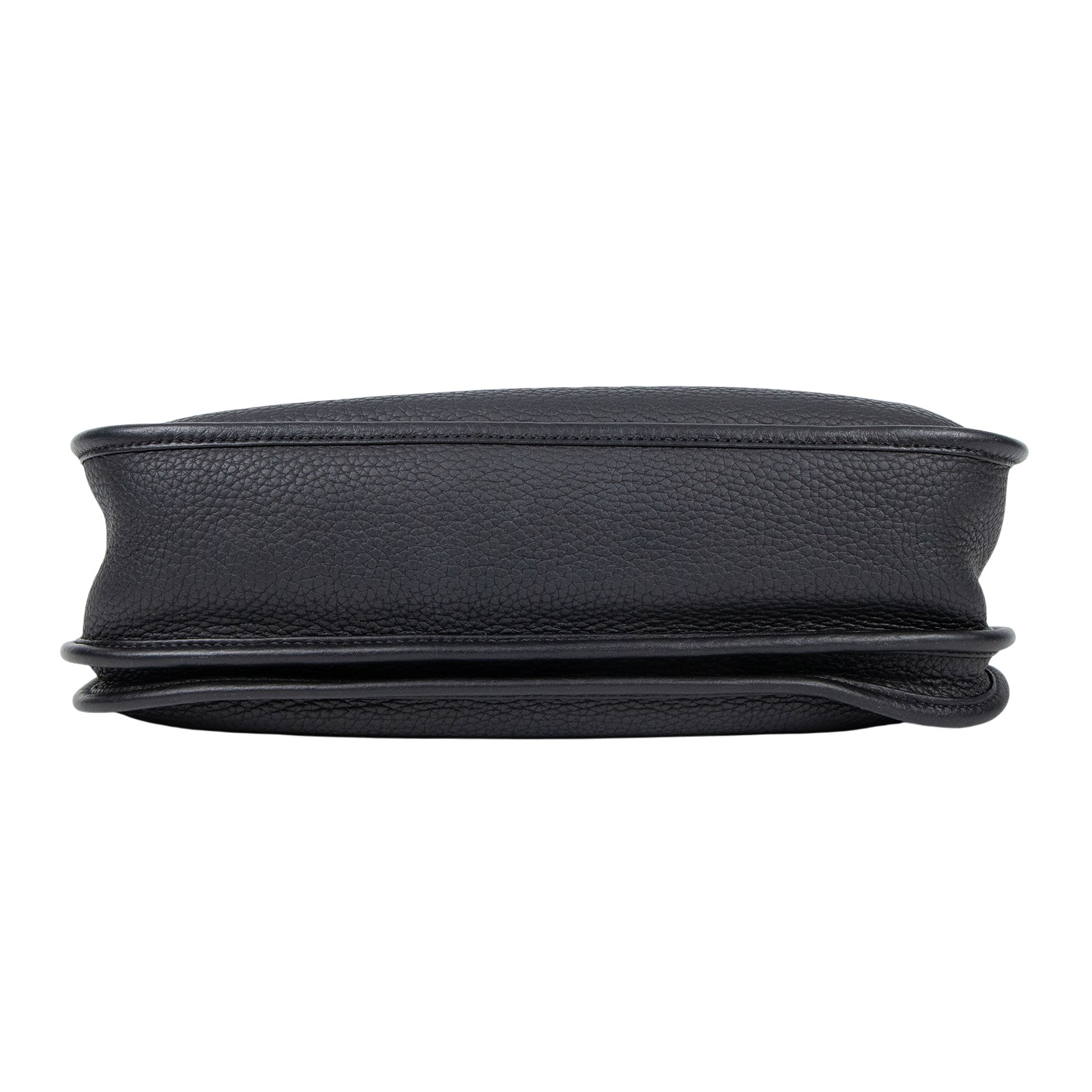 愛馬仕 Hermes Evelyne Bag 伊芙琳包 29 馬蹄型 EV29 U刻 黑EVELYNE29 防塵袋/背帶