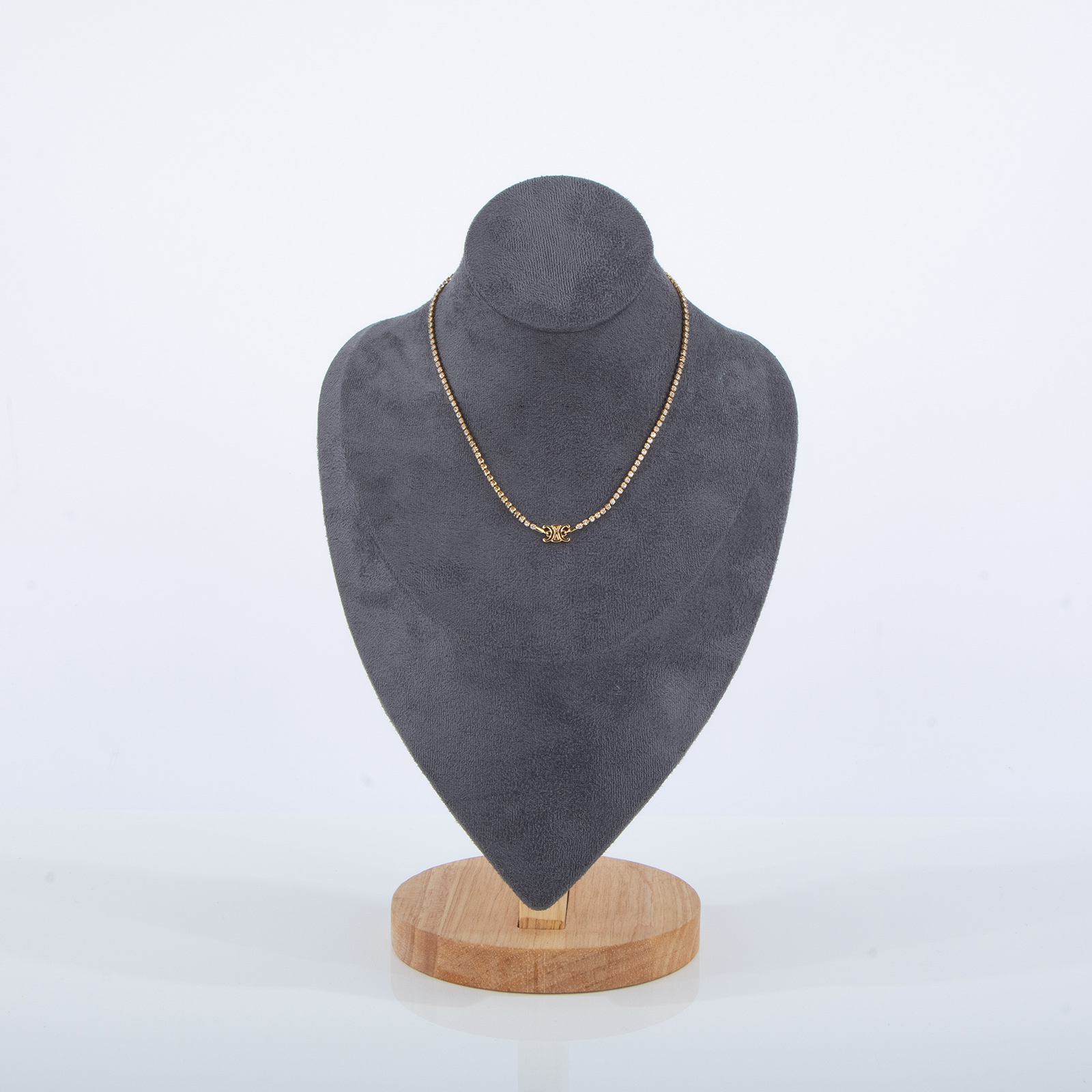 思琳 CELINE Triomphe 黃銅 迷你項鍊 460MS6BRA 金色凱旋項鍊 原廠盒子/防塵袋