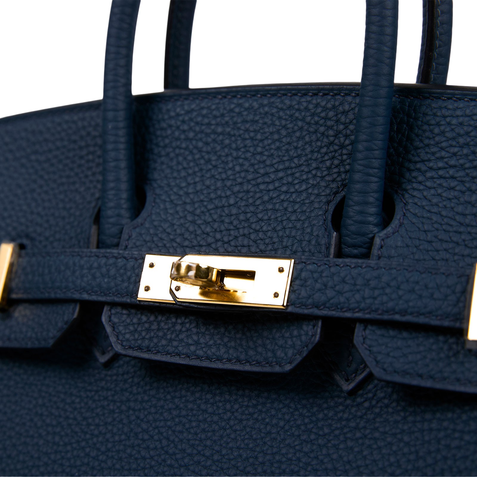 愛馬仕 Hermes Birkin Bag 柏金包 25 Togo 金色五金 普魯士藍 H041344CC7P /W刻  原廠盒子/防塵袋/鎖組