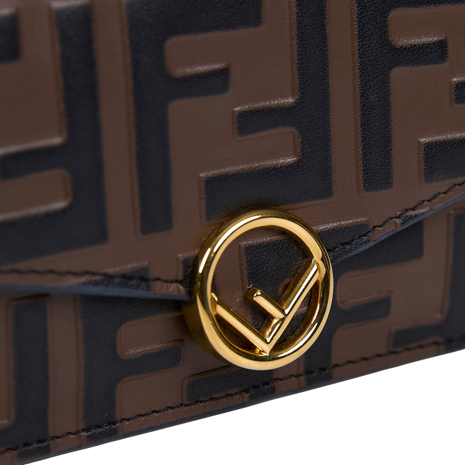 芬迪 FENDI 可斜背錢包 零錢包 8M0408AAFM 原花FF零錢鍊包 無附屬品