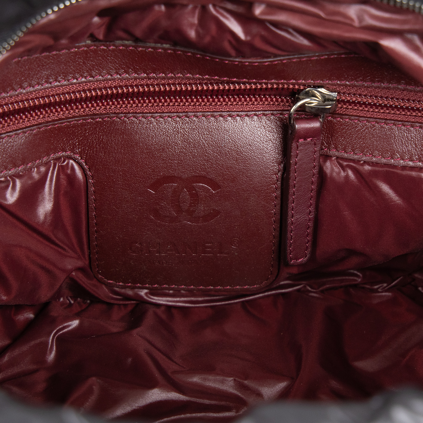 香奈兒 CHANEL Coco Cocoon 尼龍 手提 空氣包  16開黑COCO COCOON 保證卡