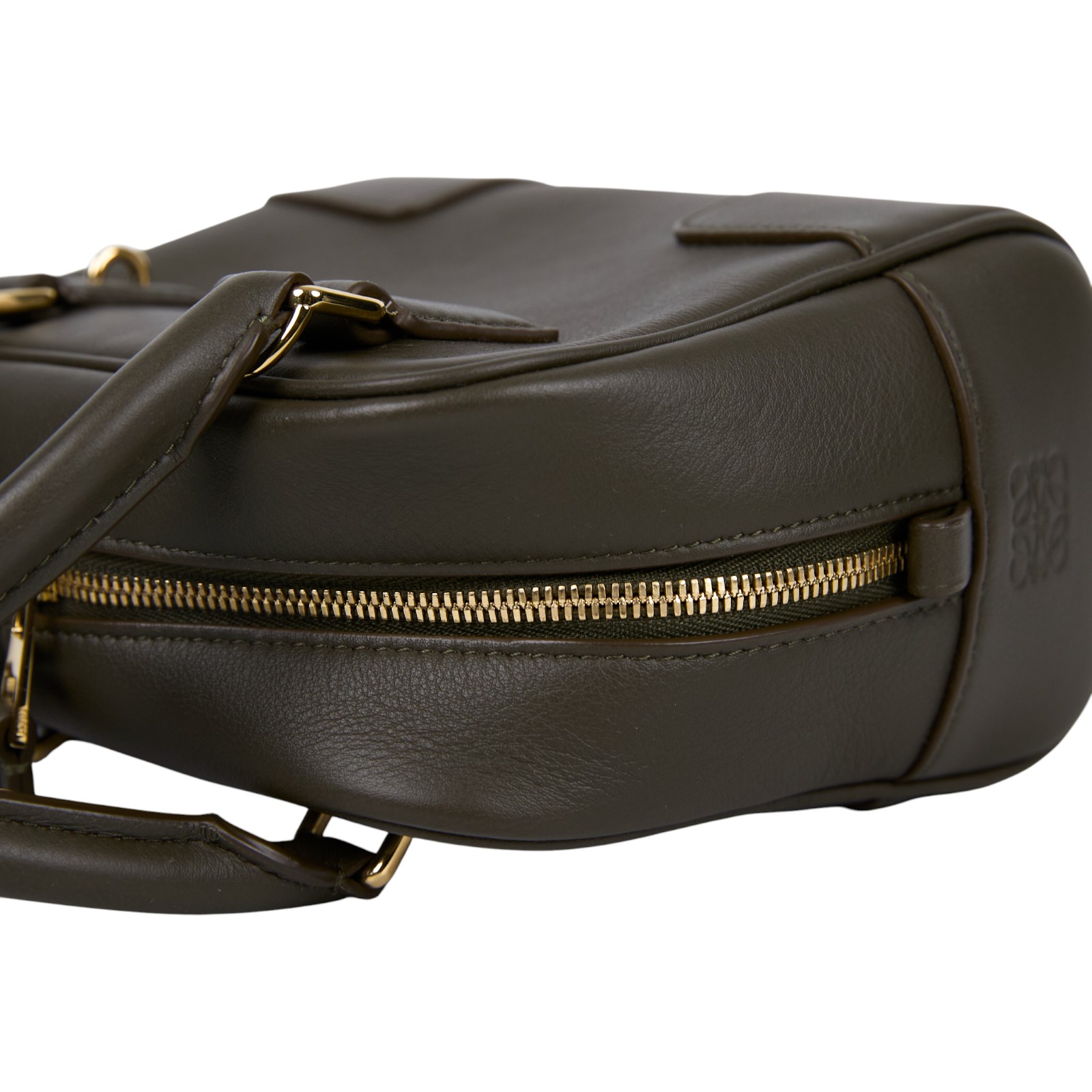 羅意威 LOEWE Amazona 16 bag 肩背 手提包 A039N21X01  綠金AMAZONA16 防塵袋/鎖組