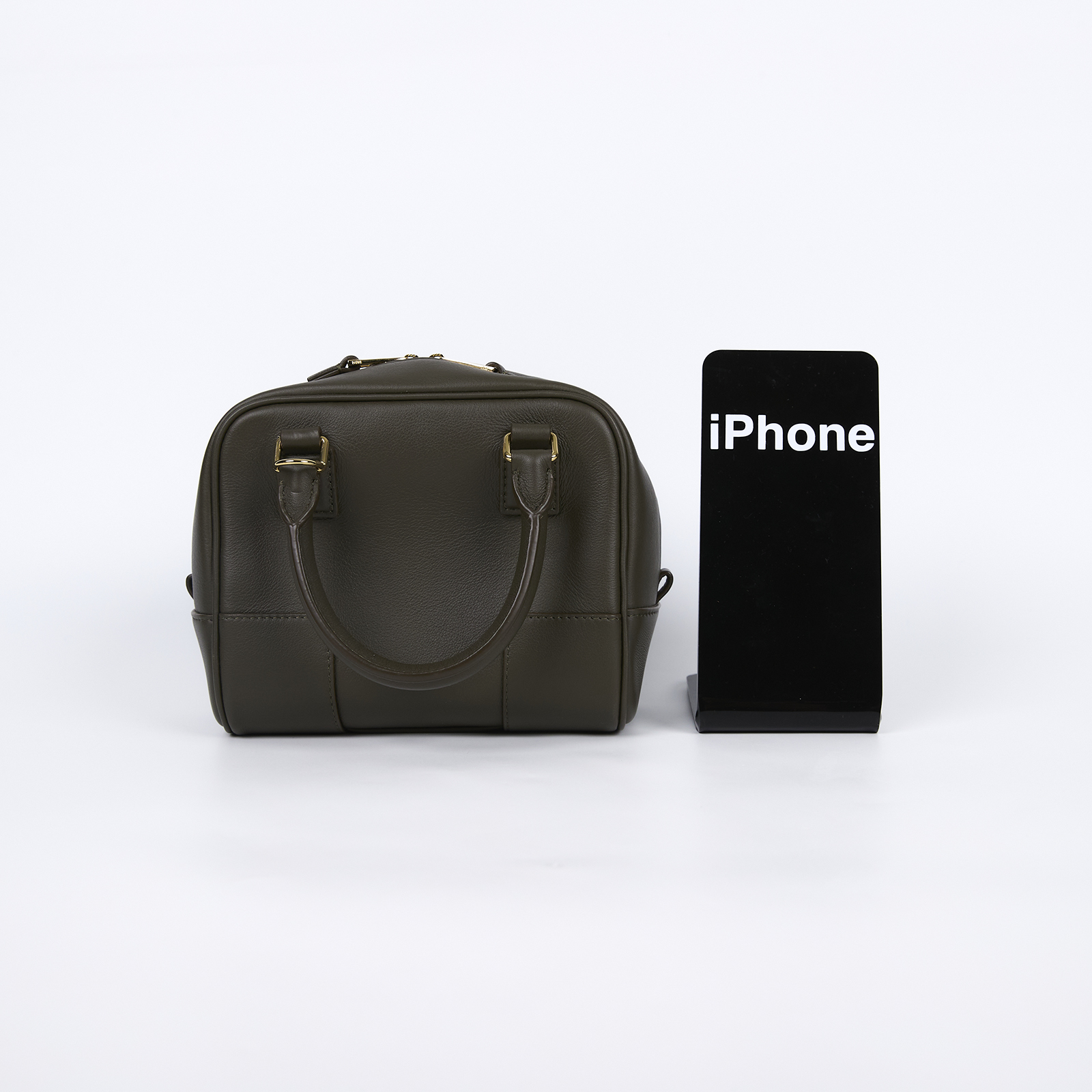 羅意威 LOEWE Amazona 16 bag 肩背 手提包 A039N21X01  綠金AMAZONA16 防塵袋/鎖組