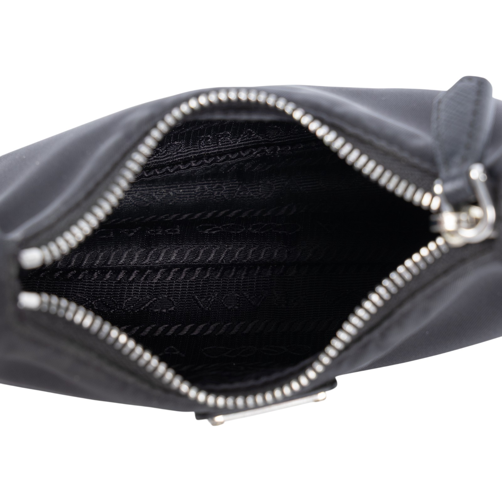 普拉達 PRADA Mini Hobo 腋下包 1TT122_064 黑mini三合一鏈條包 原廠盒子/保證卡/背帶2