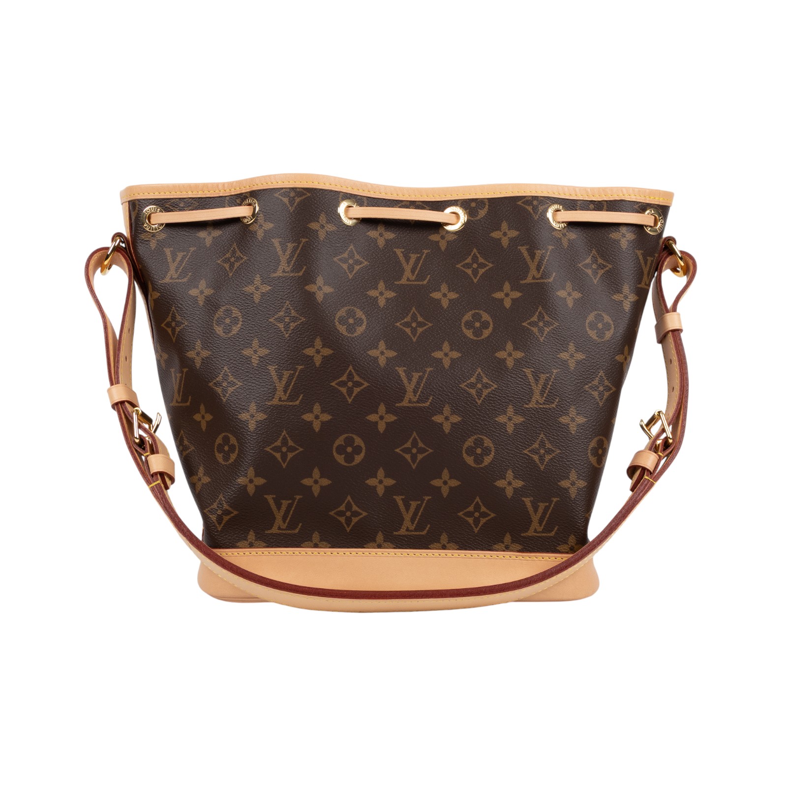 路易威登 LOUIS VUITTON Petit Noé 束口 水桶包 經典帆布 M46984 晶片款 原花Petit Noé 防塵袋