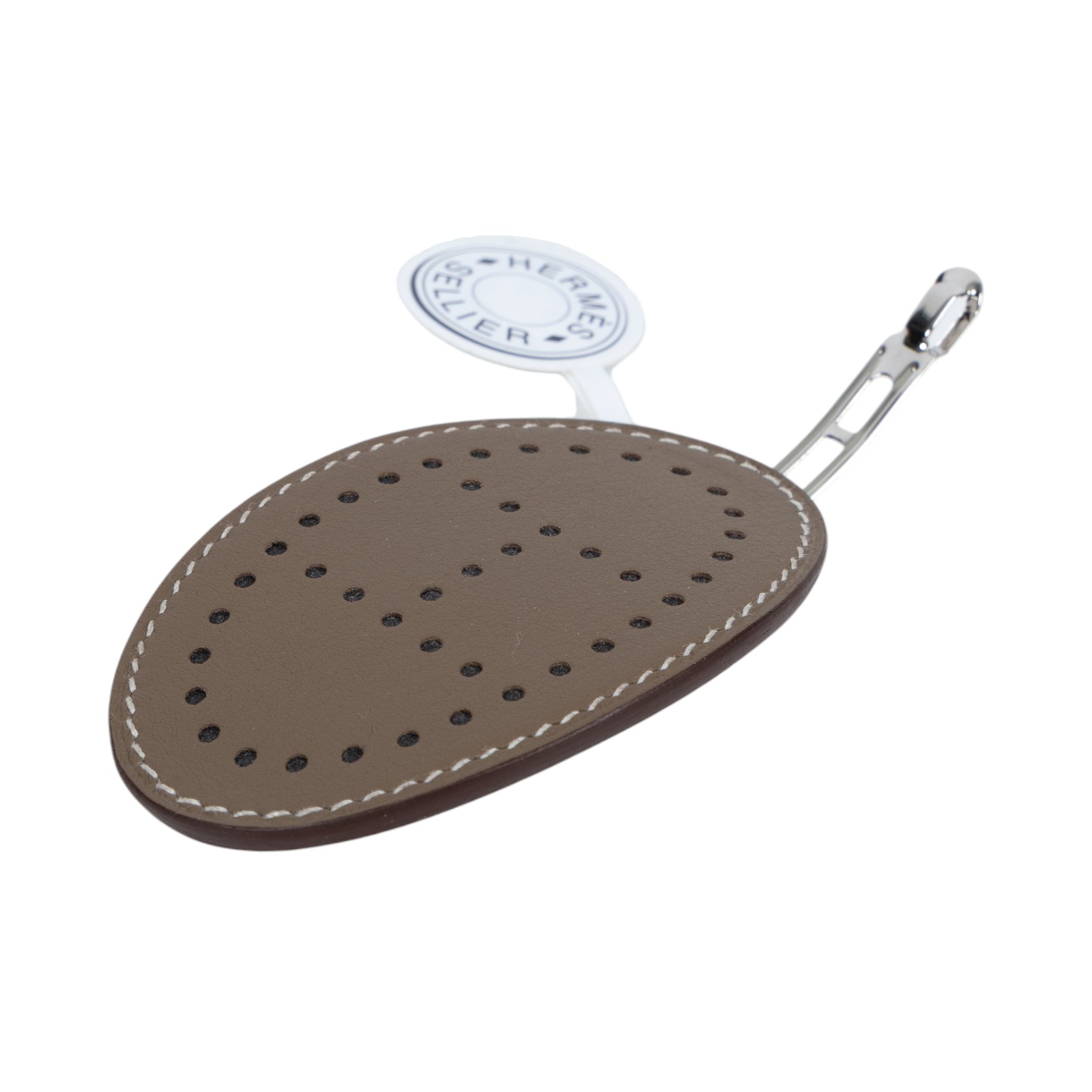 愛馬仕 Hermes Evelyne PM 髮夾 大象灰 H241001Gv18TU H241001G 大象灰EVELYNE髮夾 原廠盒子/防塵袋