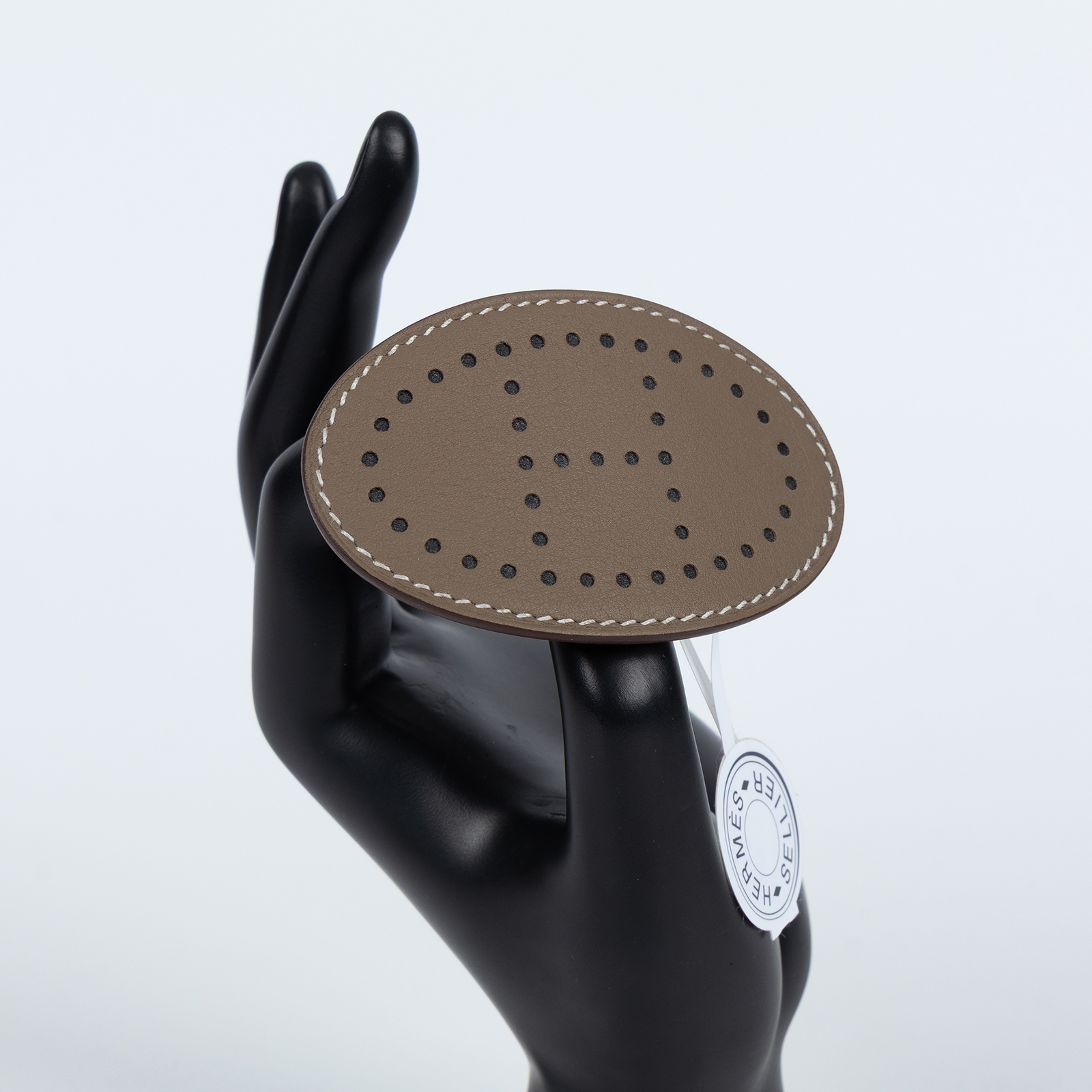 愛馬仕 Hermes Evelyne PM 髮夾 大象灰 H241001Gv18TU H241001G 大象灰EVELYNE髮夾 原廠盒子/防塵袋