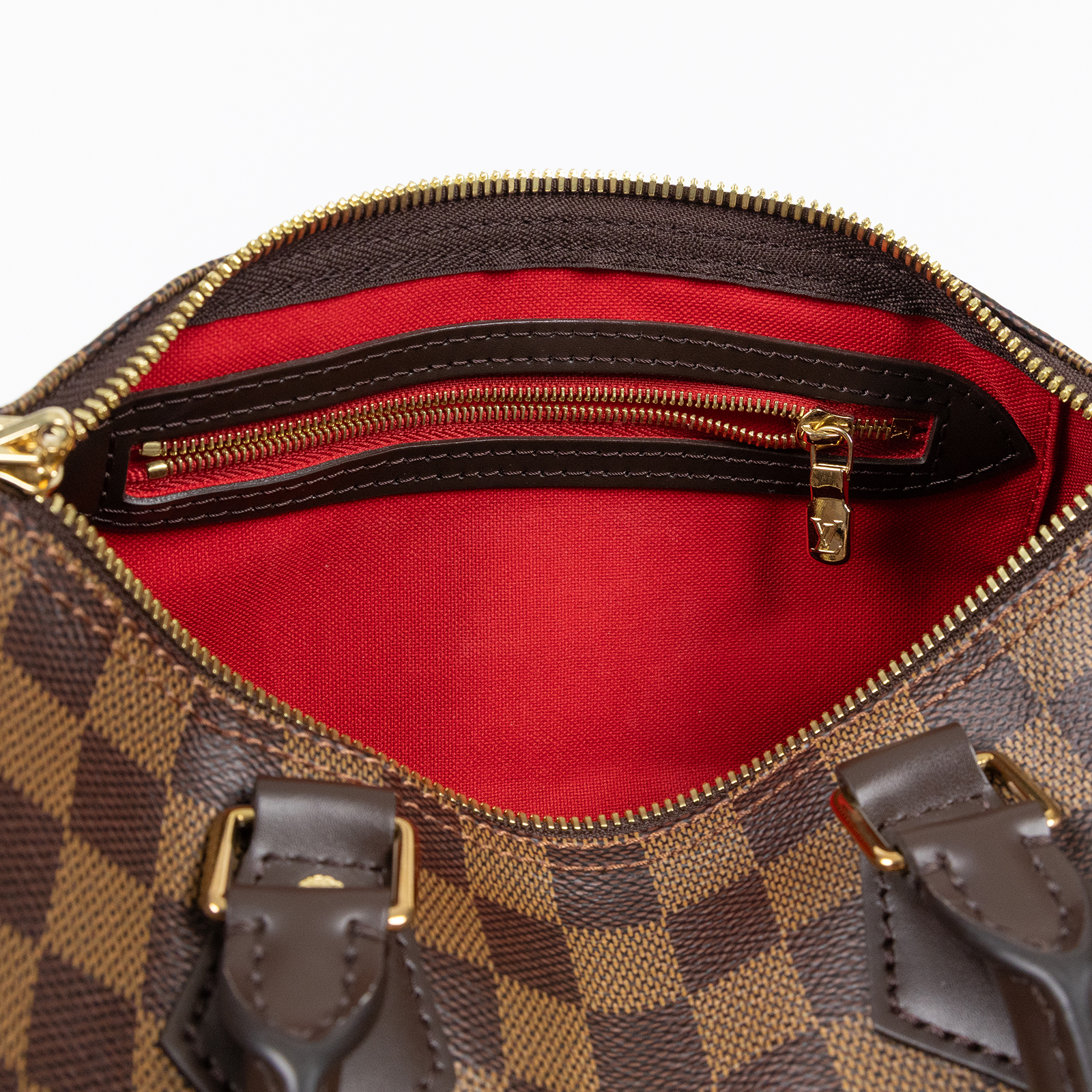 路易威登 LOUIS VUITTON Speedy Bandoulière 25  波士頓包 手提包 棕棋盤格 N40575 晶片款  原廠盒子/鎖組/背帶