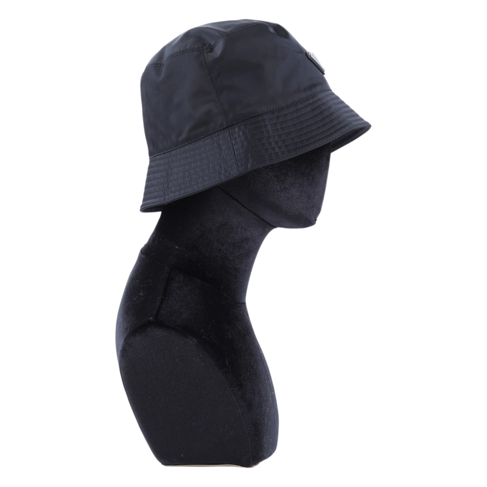 普拉達 PRADA Re-Nylon 漁夫帽 2HC137_2DMI_M 黑漁夫帽#M 防塵袋