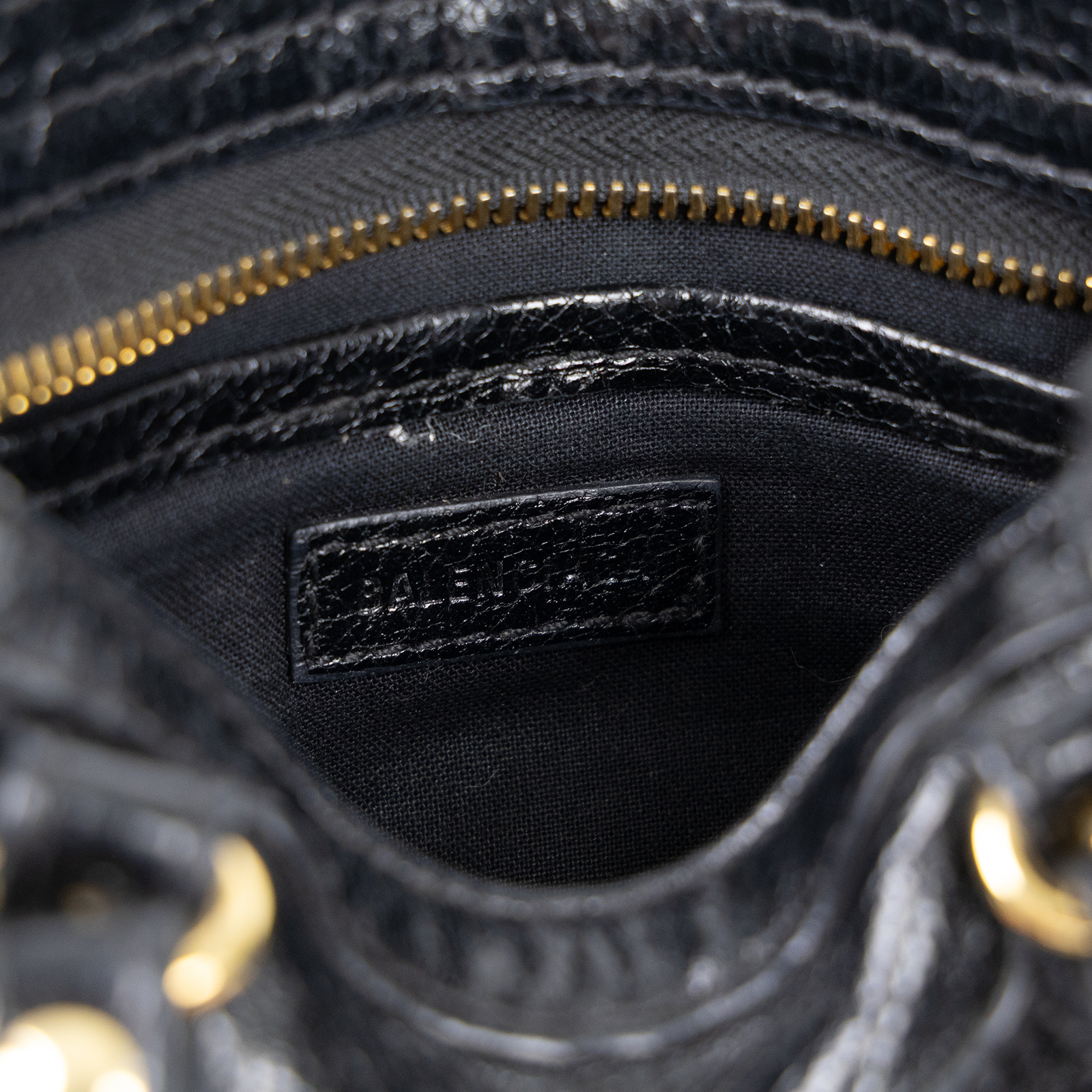 巴黎世家 BALENCIAGA NEO CLASSIC CITY 經典款 機車包 453205 黑金CITY NANO 防塵袋/原廠盒子