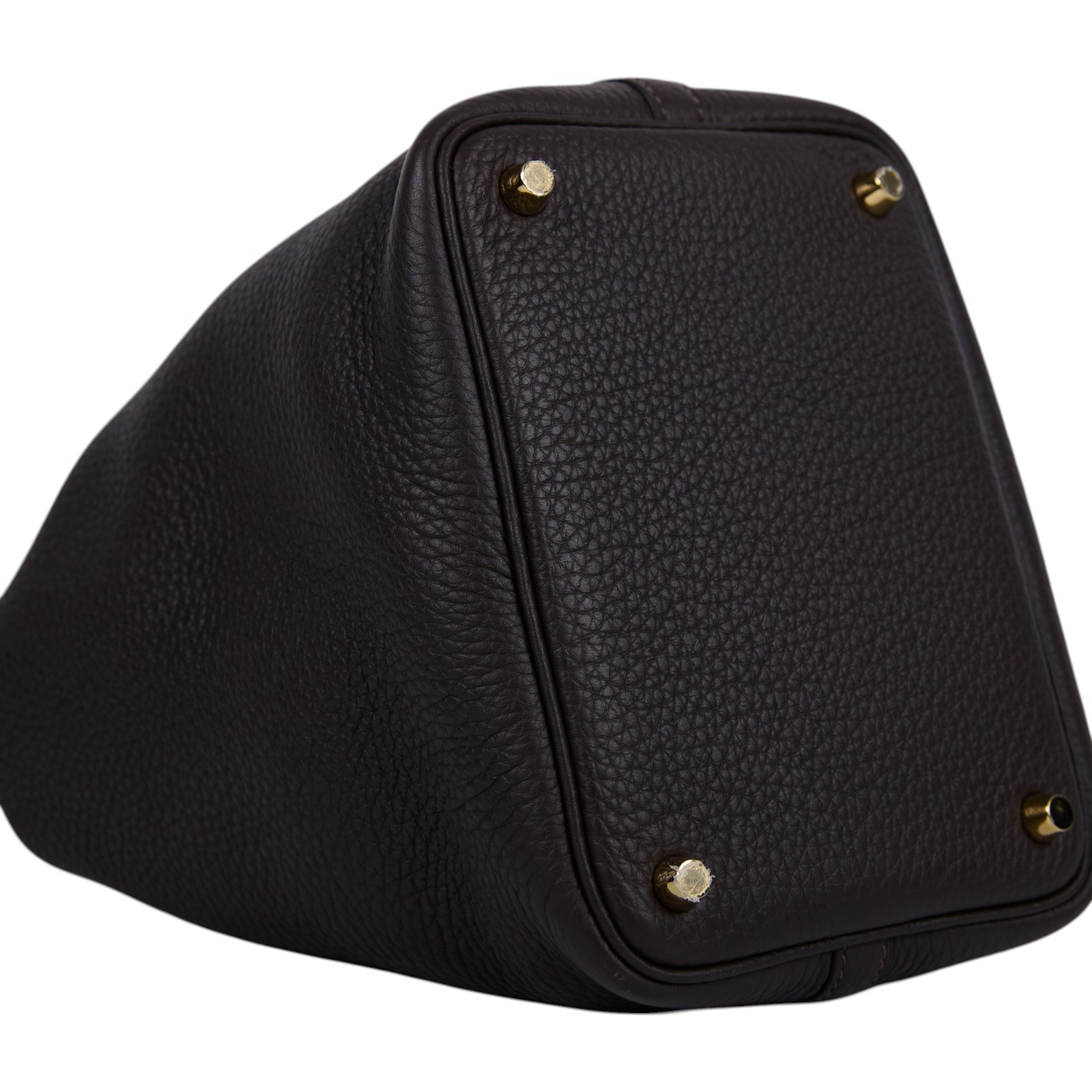 愛馬仕 Hermes Picotin Lock 18 菜籃子包 金色五金 黑檀木色 H056289CC39 /BMM003AF  原廠盒子/防塵袋/購買證明/鎖組