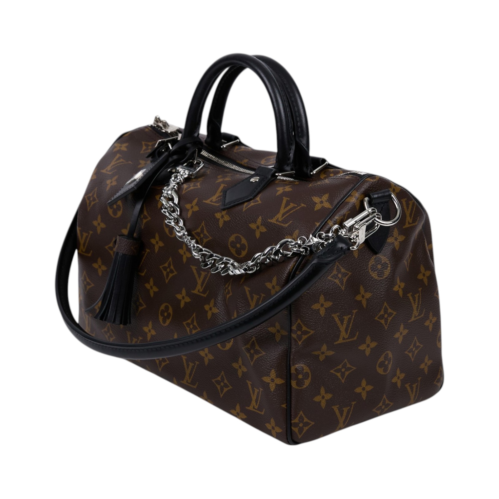 路易威登 LOUIS VUITTON Speedy Soft 30 Dark M12243 晶片款 原花SPEEDY SOFT 30 DARK 無附屬品