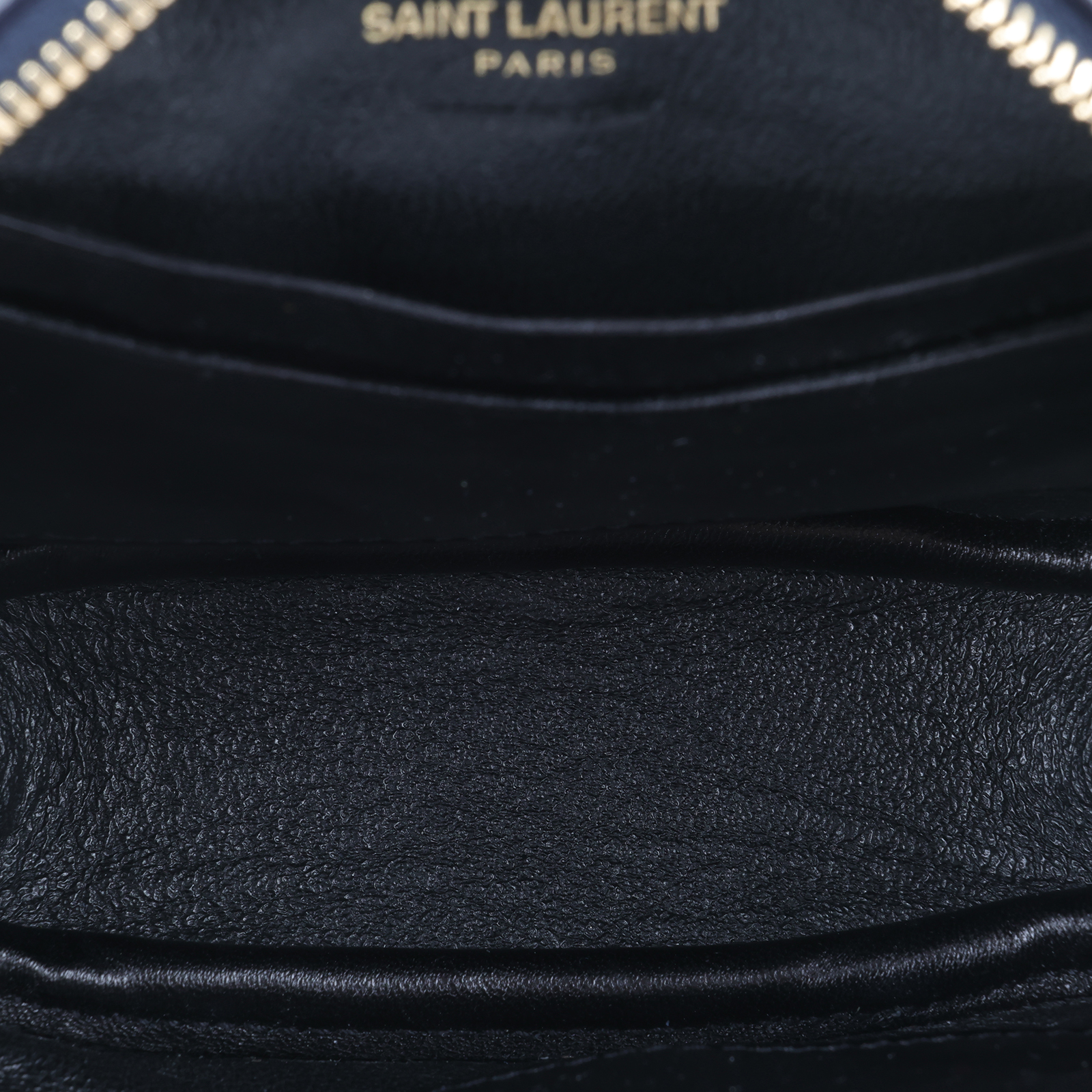 聖羅蘭 YSL SAINT LAURENT Blogger 斜挎包 425317BJ58J  深藍色 LOU流蘇相機包 無附屬品
