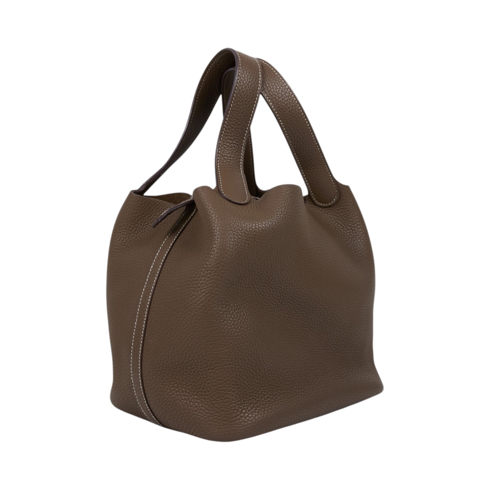 愛馬仕 Hermes Picotin Lock 22 菜籃子包 PT22 D刻 大象灰PICOTIN22 防塵袋/鎖組