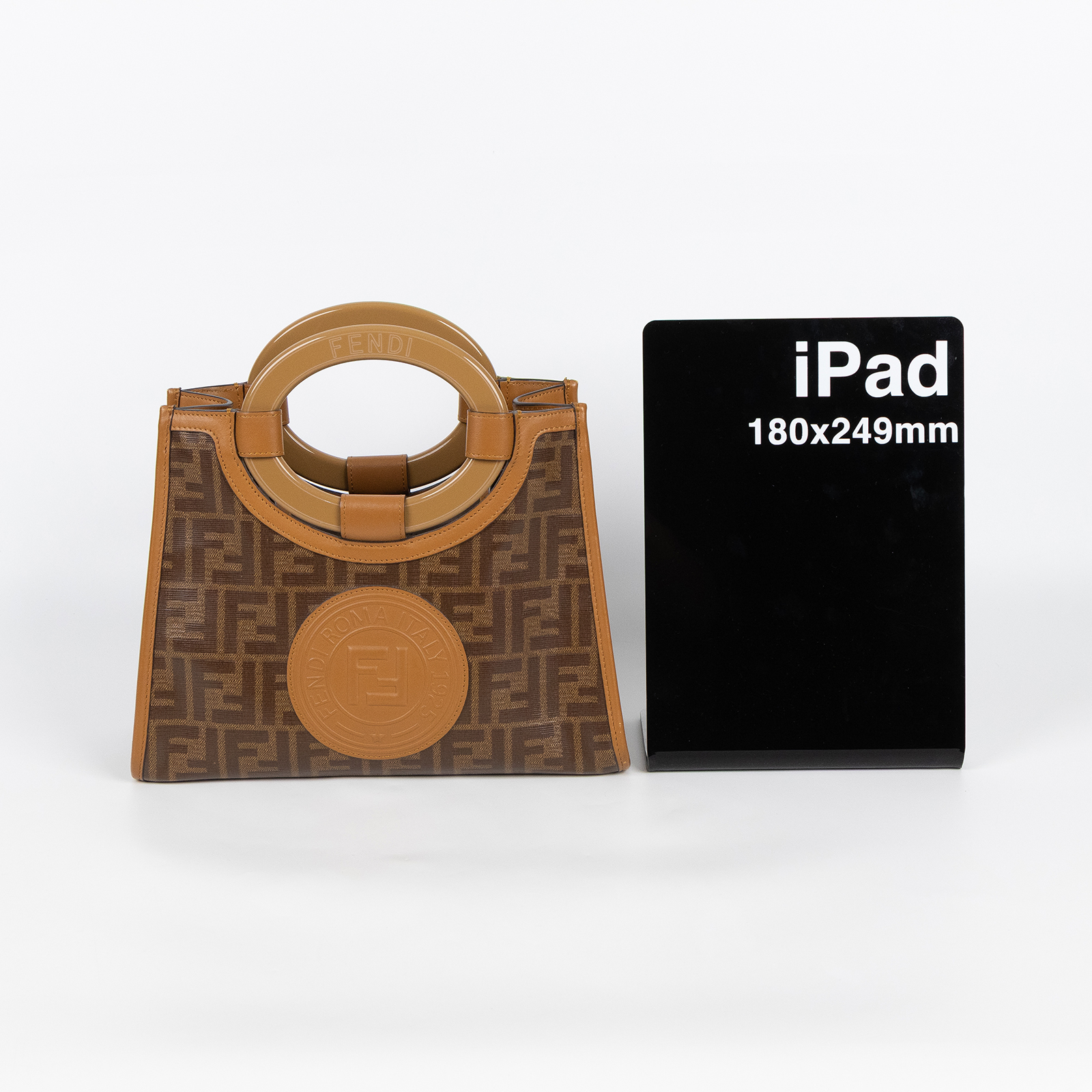 芬迪 FENDI FF Zucca Runaway Shopper 手提包 肩背包 斜背包 8BH353A86N Runaway Shopper小號 無附屬品