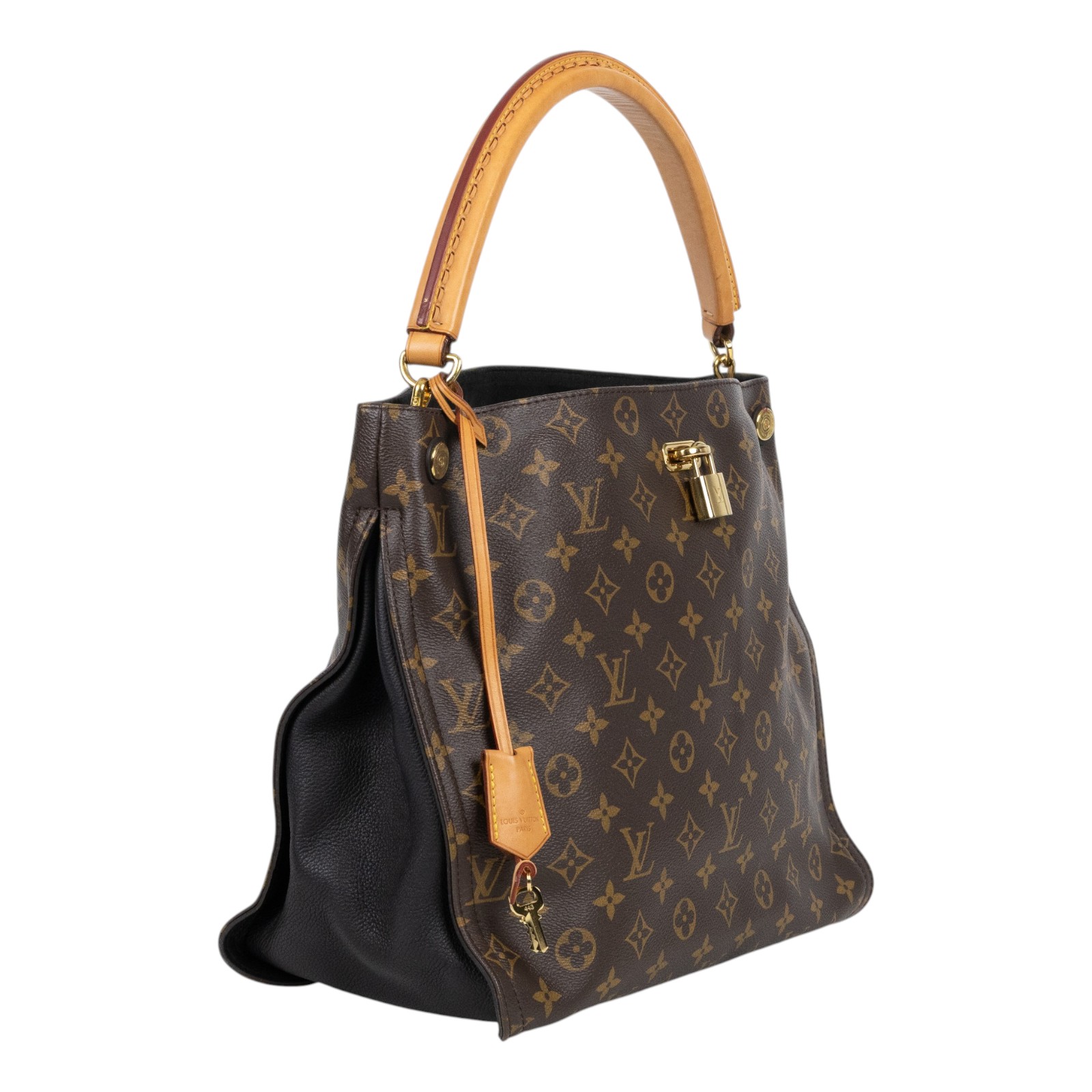 路易威登 LOUIS VUITTON Gaia 肩背包 手提包 M41621 原花肩包TOTE 防塵袋/購買證明
