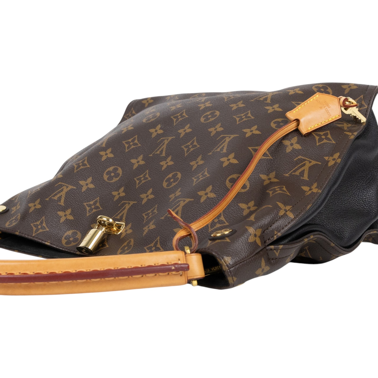 路易威登 LOUIS VUITTON Gaia 肩背包 手提包 M41621 原花肩包TOTE 防塵袋/購買證明