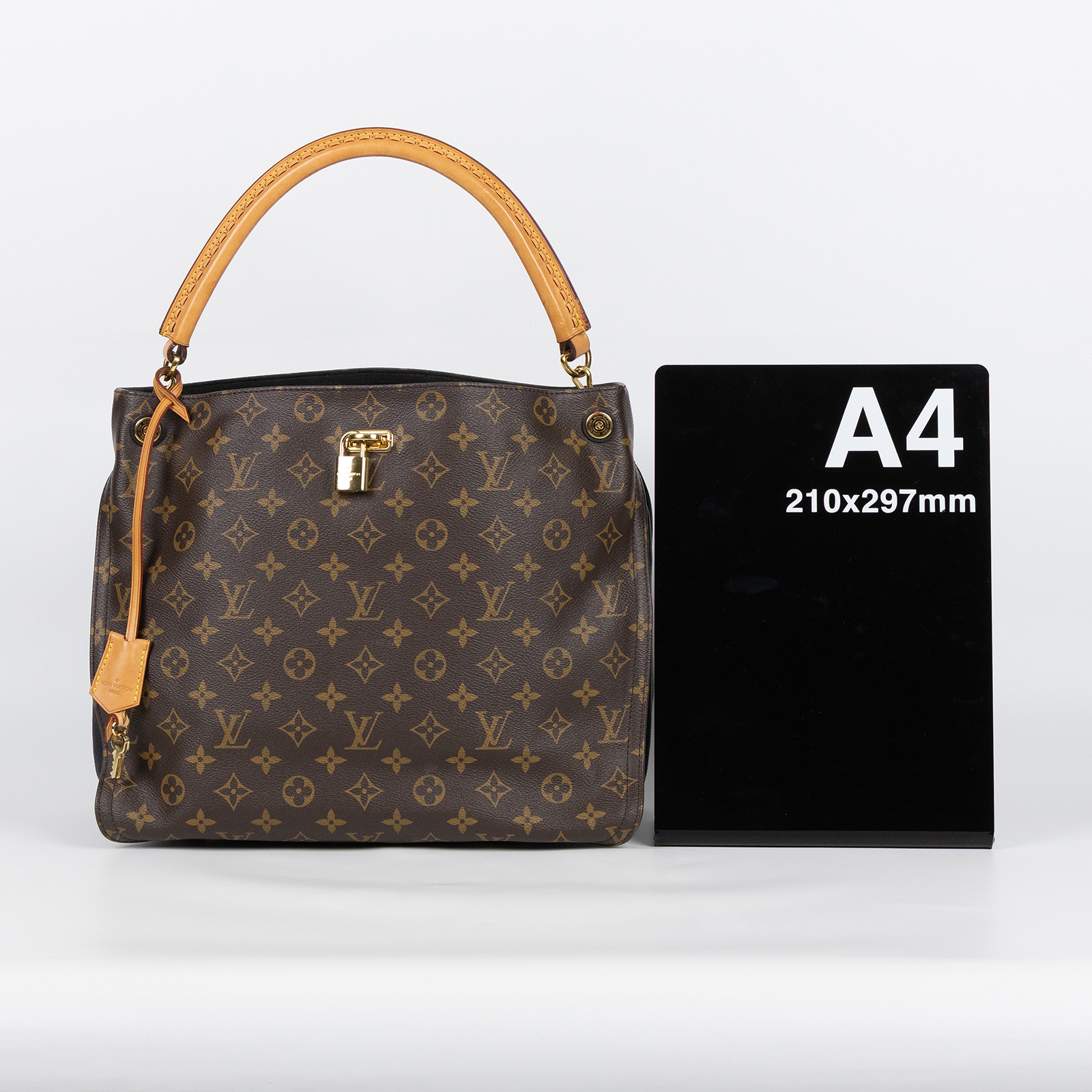 路易威登 LOUIS VUITTON Gaia 肩背包 手提包 M41621 原花肩包TOTE 防塵袋/購買證明