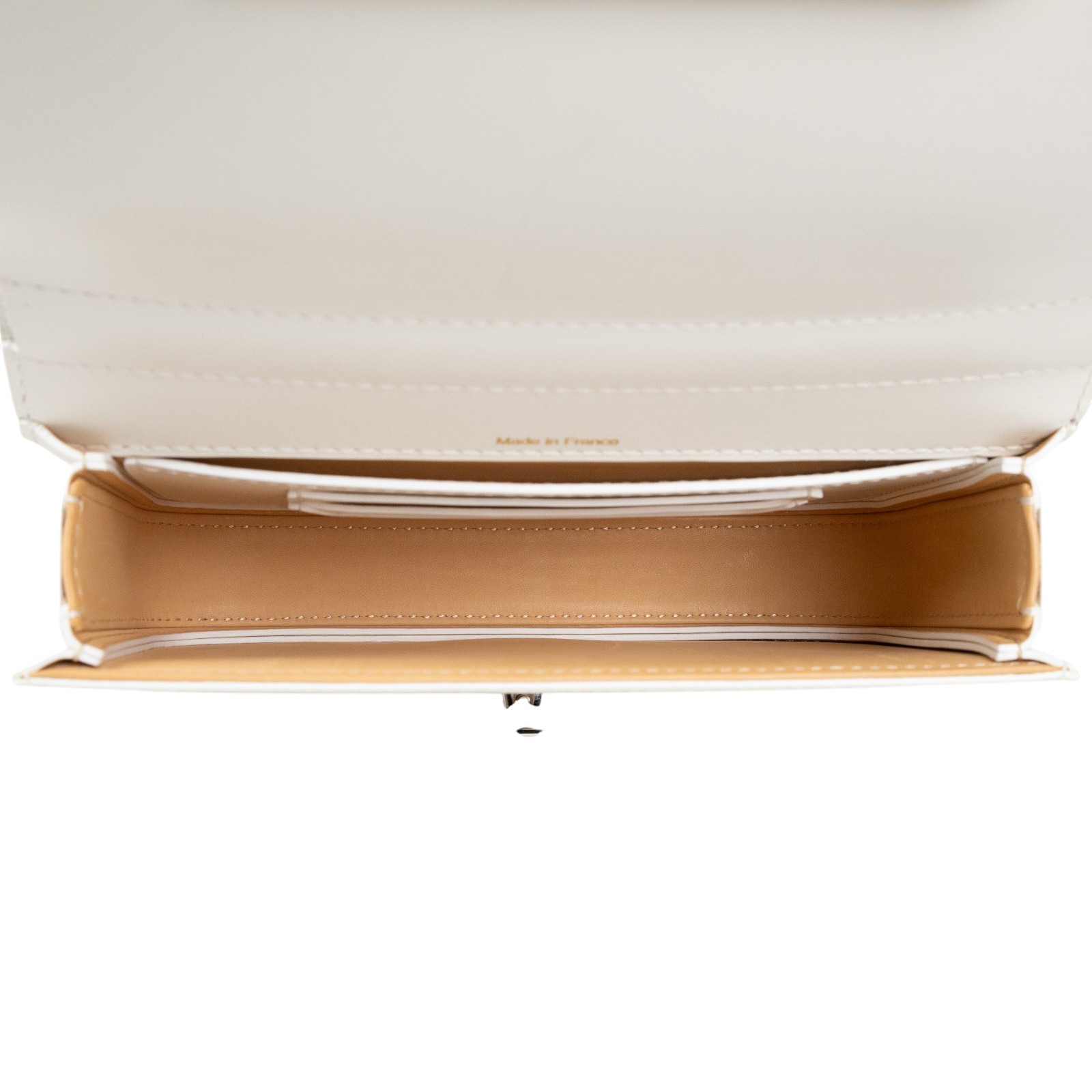 德爾沃 DELVAUX  Lingot Alpina 斜背包 AA0596BKN040JDG 白LINGOT PM 防塵袋